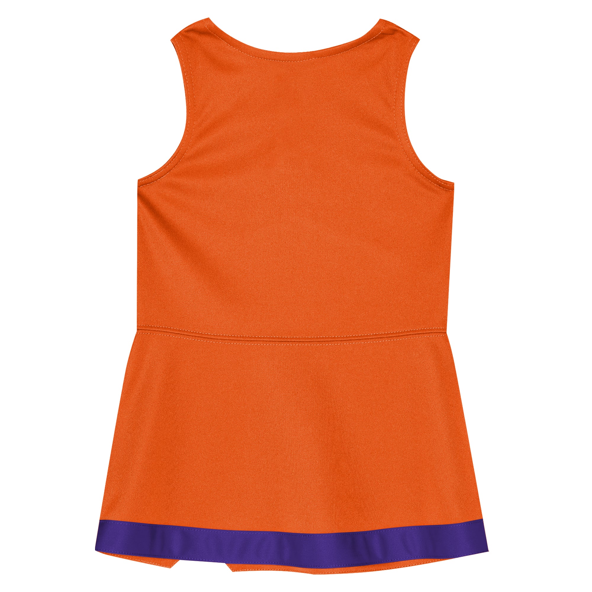 Girls Preschool Outerstuff Orange Clemson Tigers Two-Piece Cheer Captain Jumper Dress & Bloomers Set