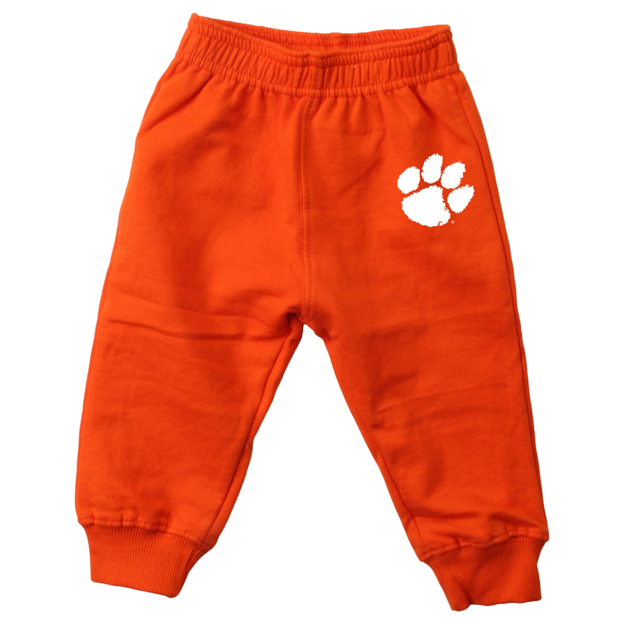 Infant Wes & Willy Orange Clemson Tigers Raglan Hoodie and Sweatpants Set