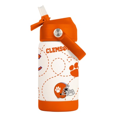 Clemson Tigers Logo Brands 12oz. Mascot Bottle