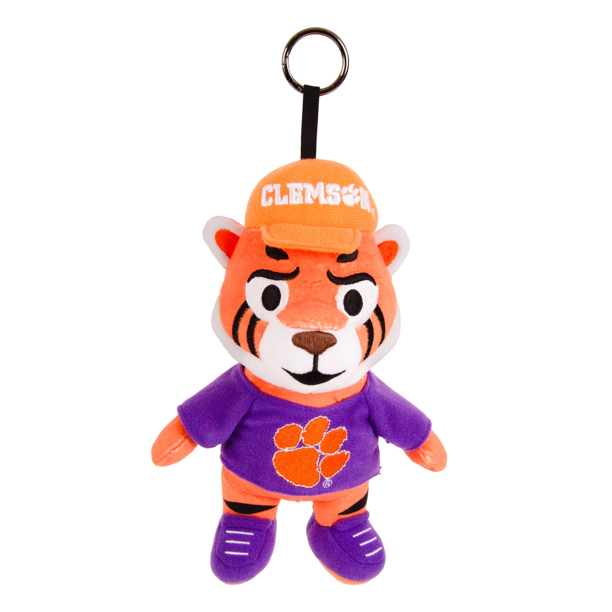 Logo Brands Clemson Tigers Huddle Buddy Bag Charm