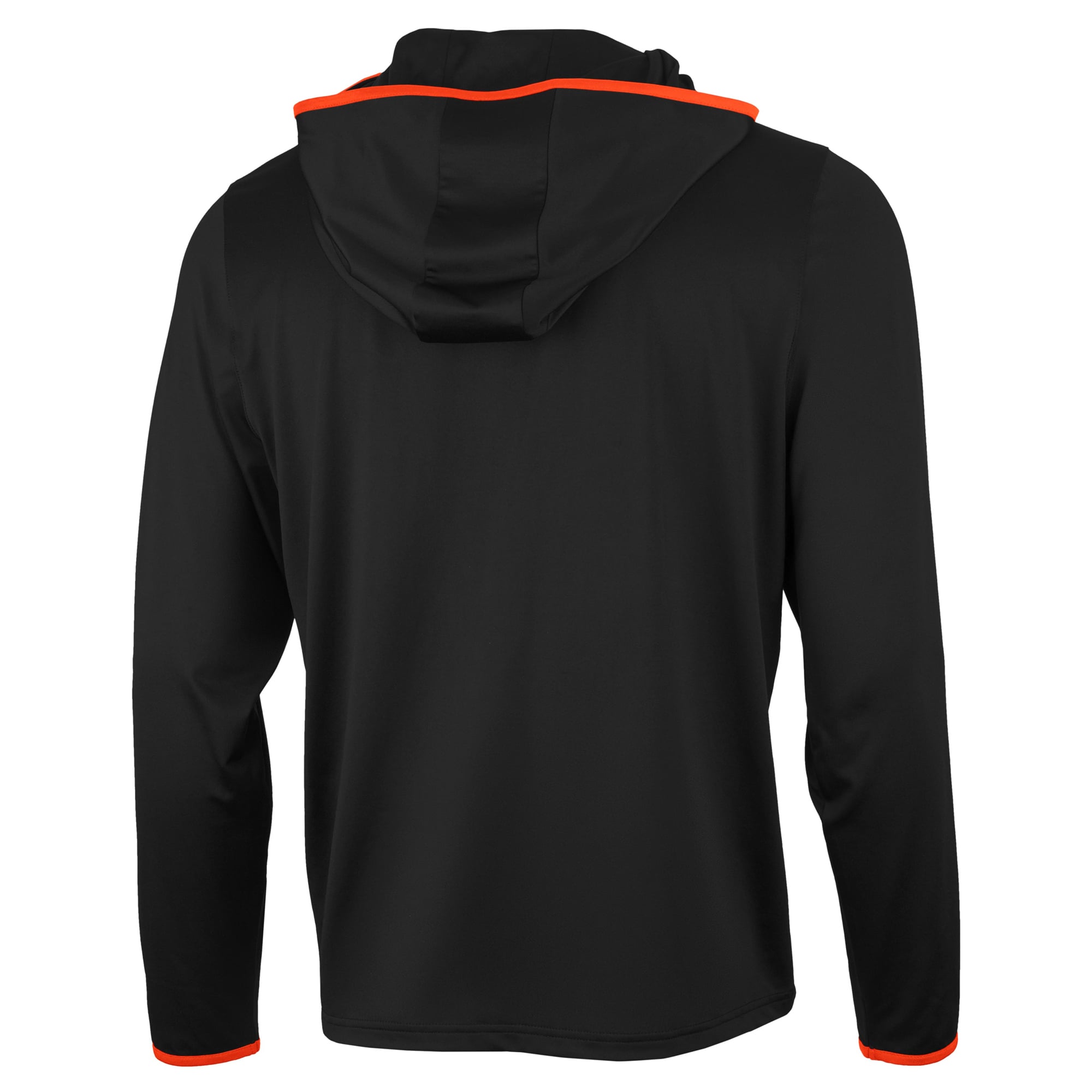 T-shirt à capuche manches longues Antigua Black Clemson Tigers Brink Color Pop pour homme