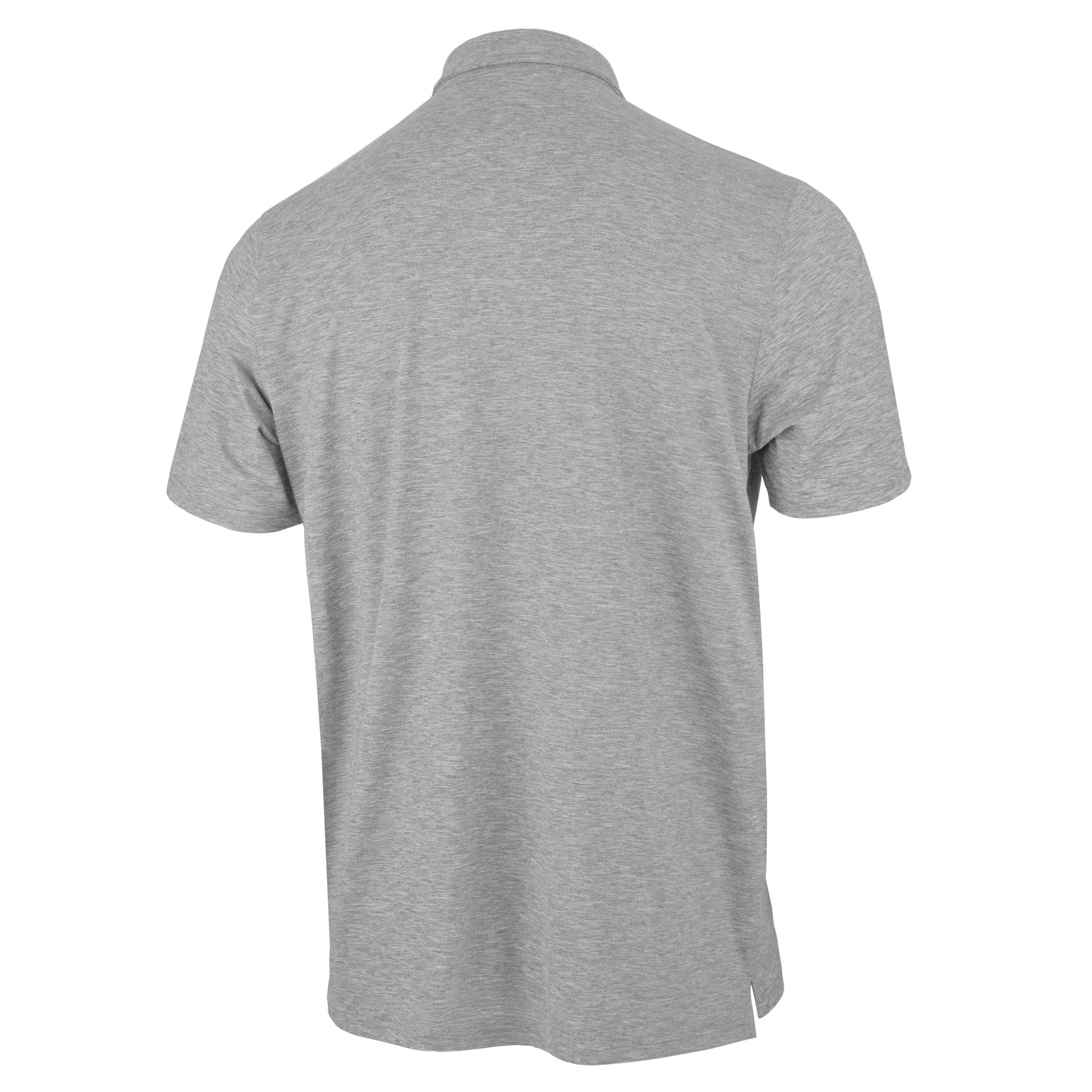 Polo Antigua Static gris chiné pour homme, modèle Clemson Tigers