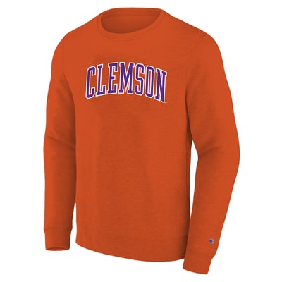 Sweat-shirt Clemson Tigers Champion Arch Applique pour homme, grandes tailles - Orange
