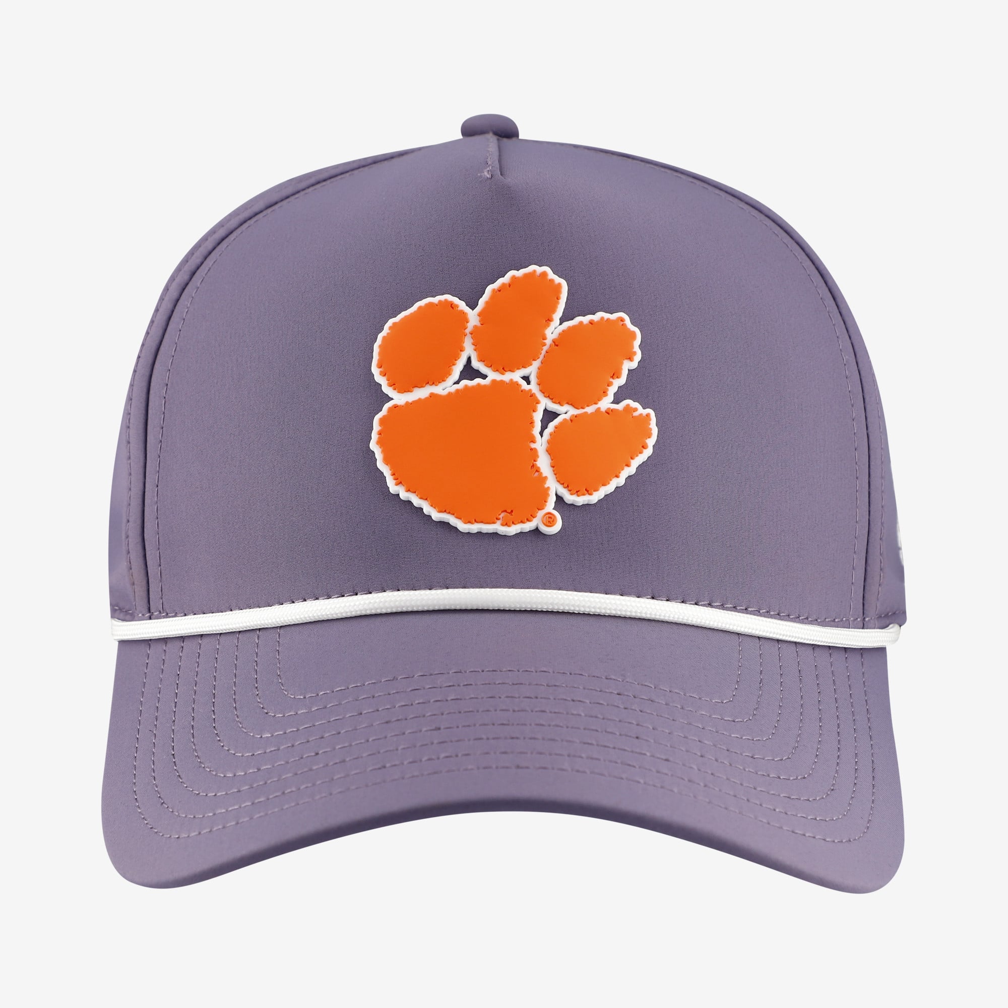 Men's Branded Bills  Purple Clemson Tigers Classic Adjustable Rope Hat