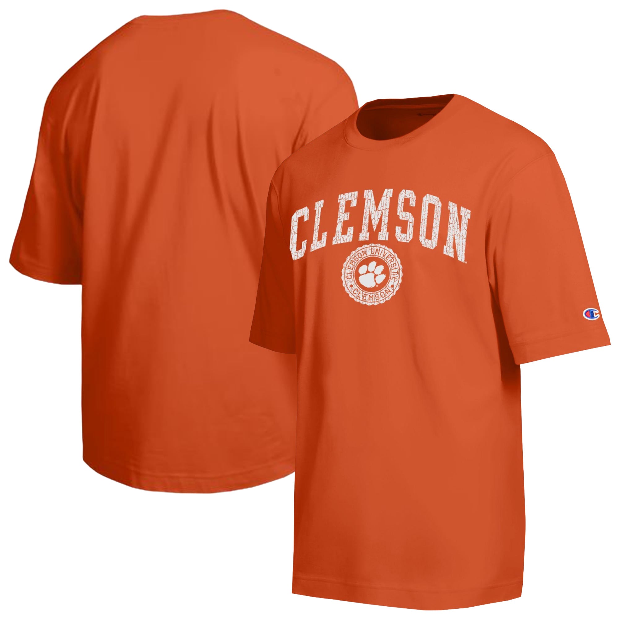 Men's Champion Orange Clemson Tigers Scholar All-Star T-Shirt