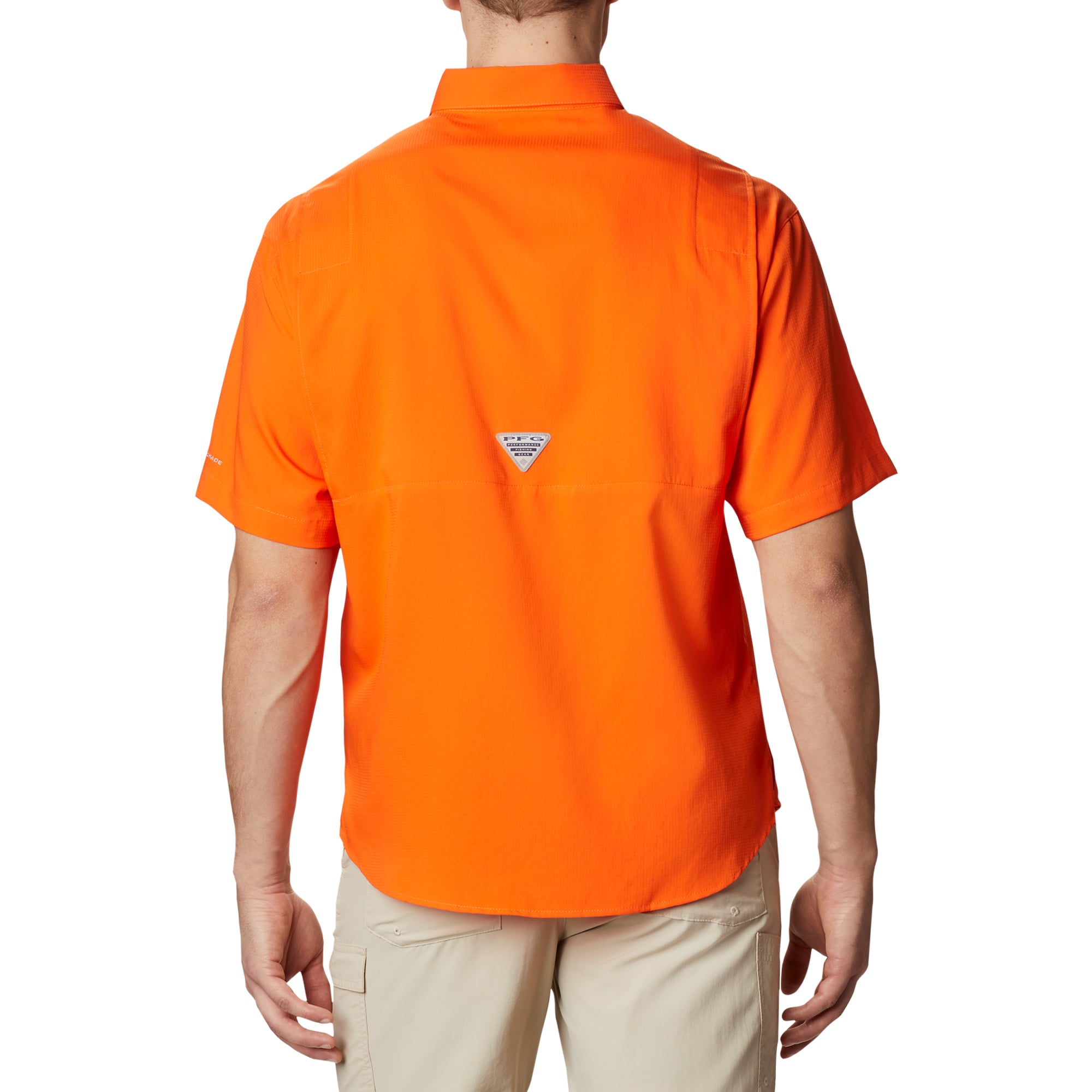Chemise Tamiami Columbia Clemson Tigers PFG orange pour homme