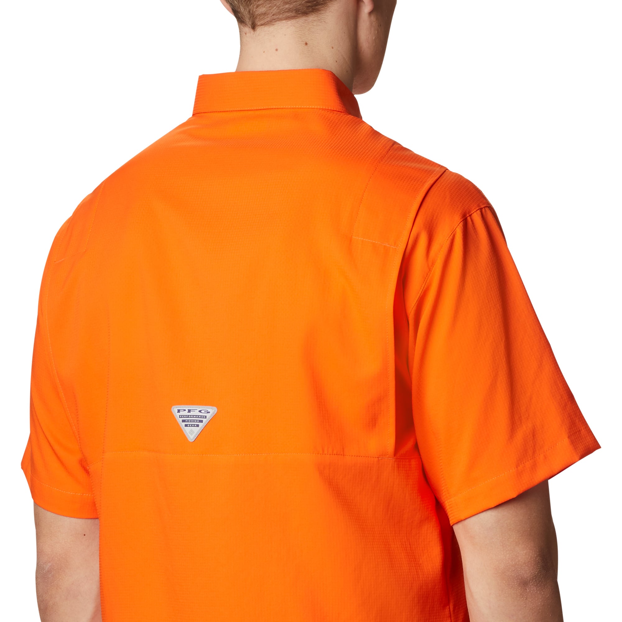 Chemise Tamiami Columbia Clemson Tigers PFG orange pour homme
