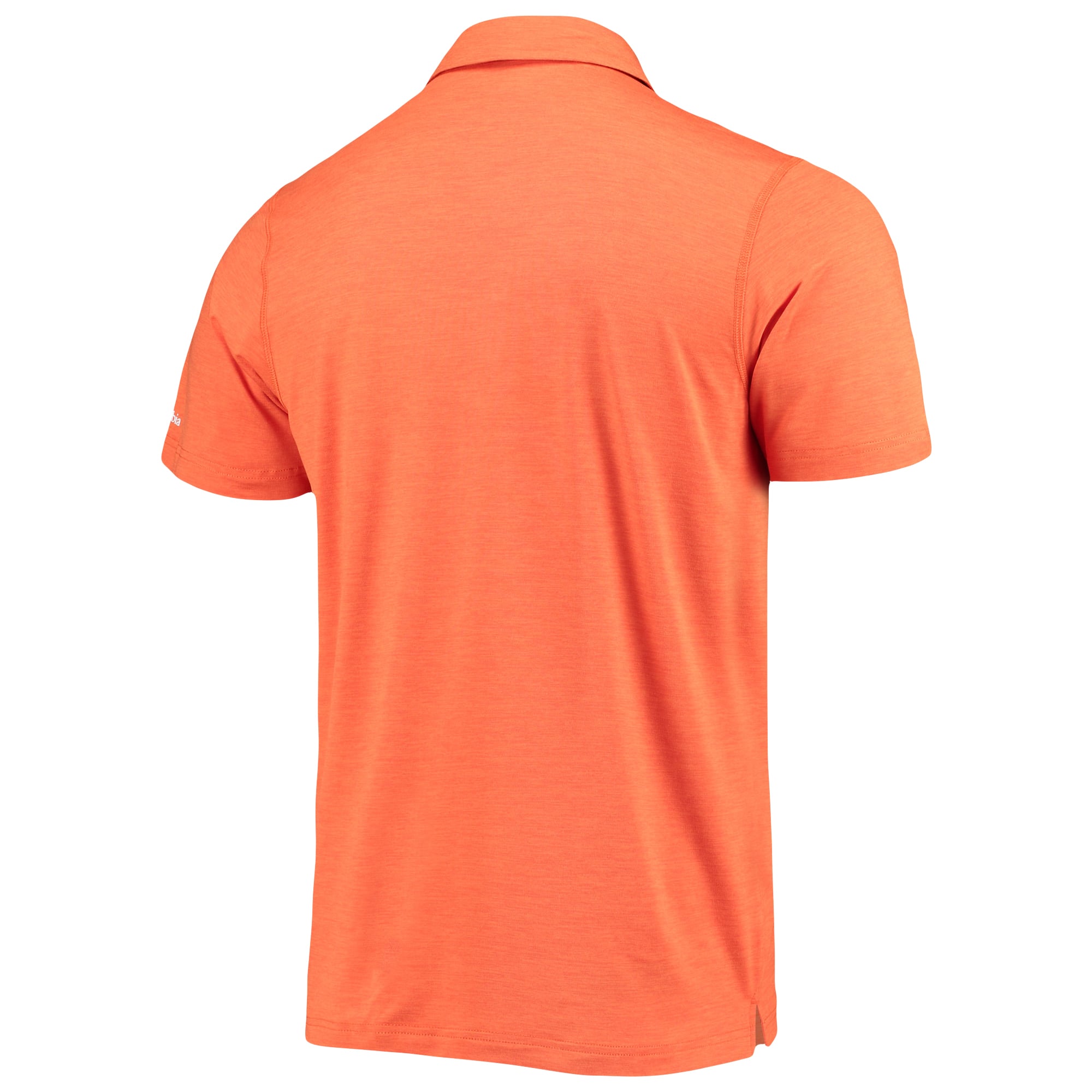 Men's Columbia Orange Clemson Tigers Trail Omni-Shade Polo