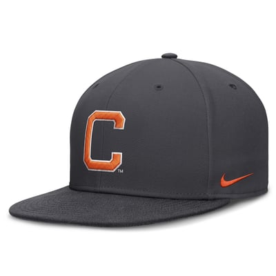 Casquette ajustée Nike Pro Dri-FIT des Clemson Tigers - Anthracite