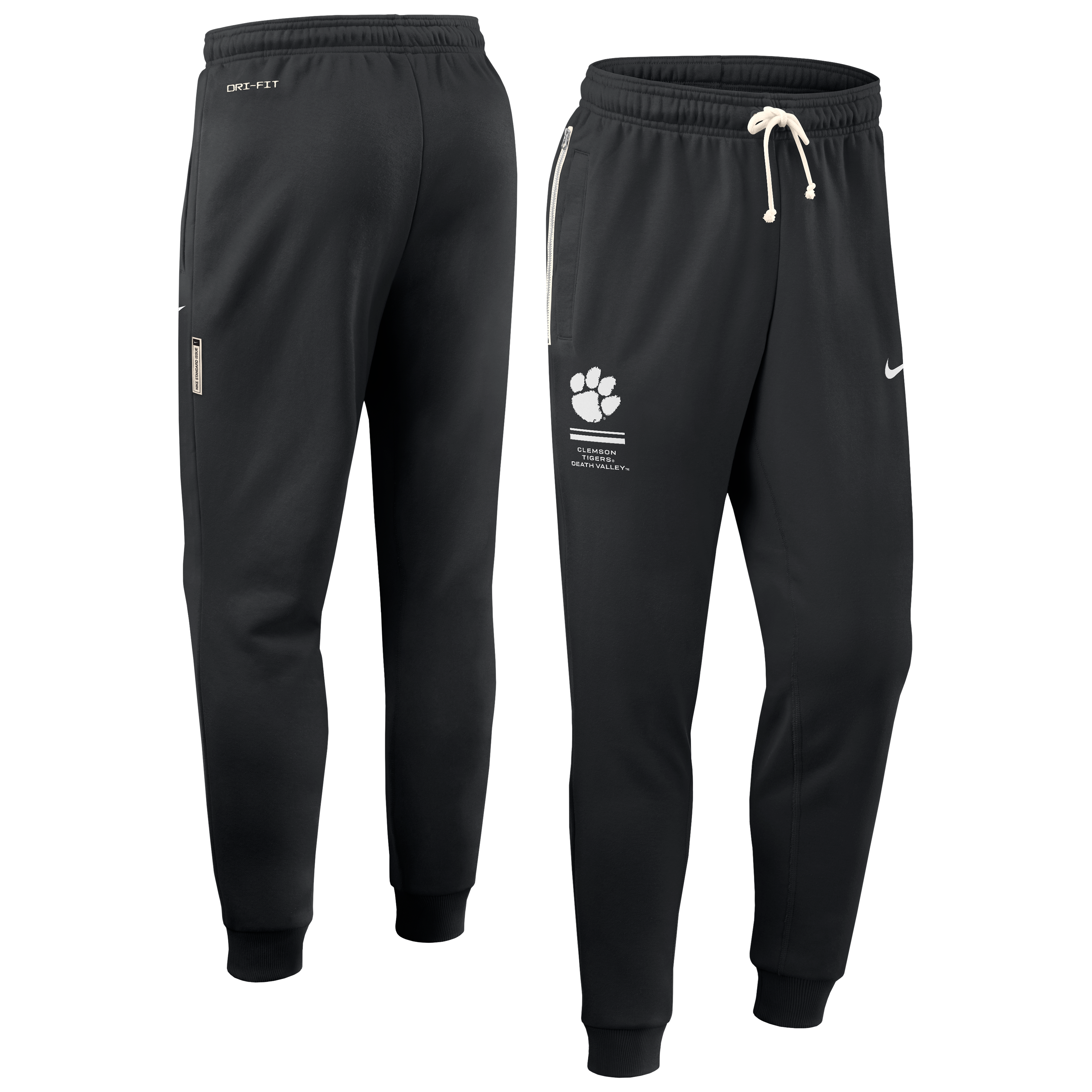 Men's Nike Clemson Tigers 2026 Sideline Standard Issue Dri-FIT Taper Pants