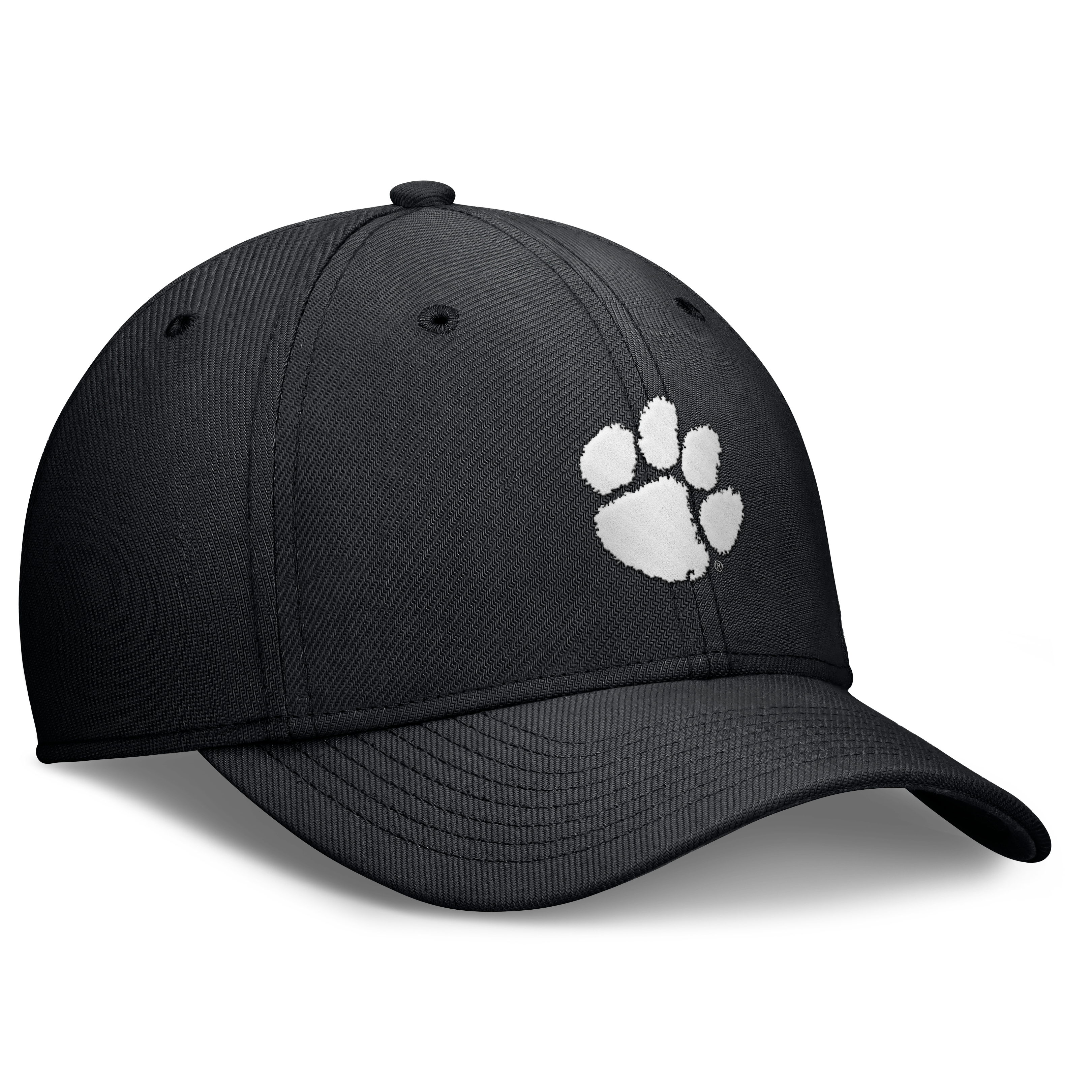 Men's Nike Orange Clemson Tigers Rise SwooshFlex Dri-FIT Hat
