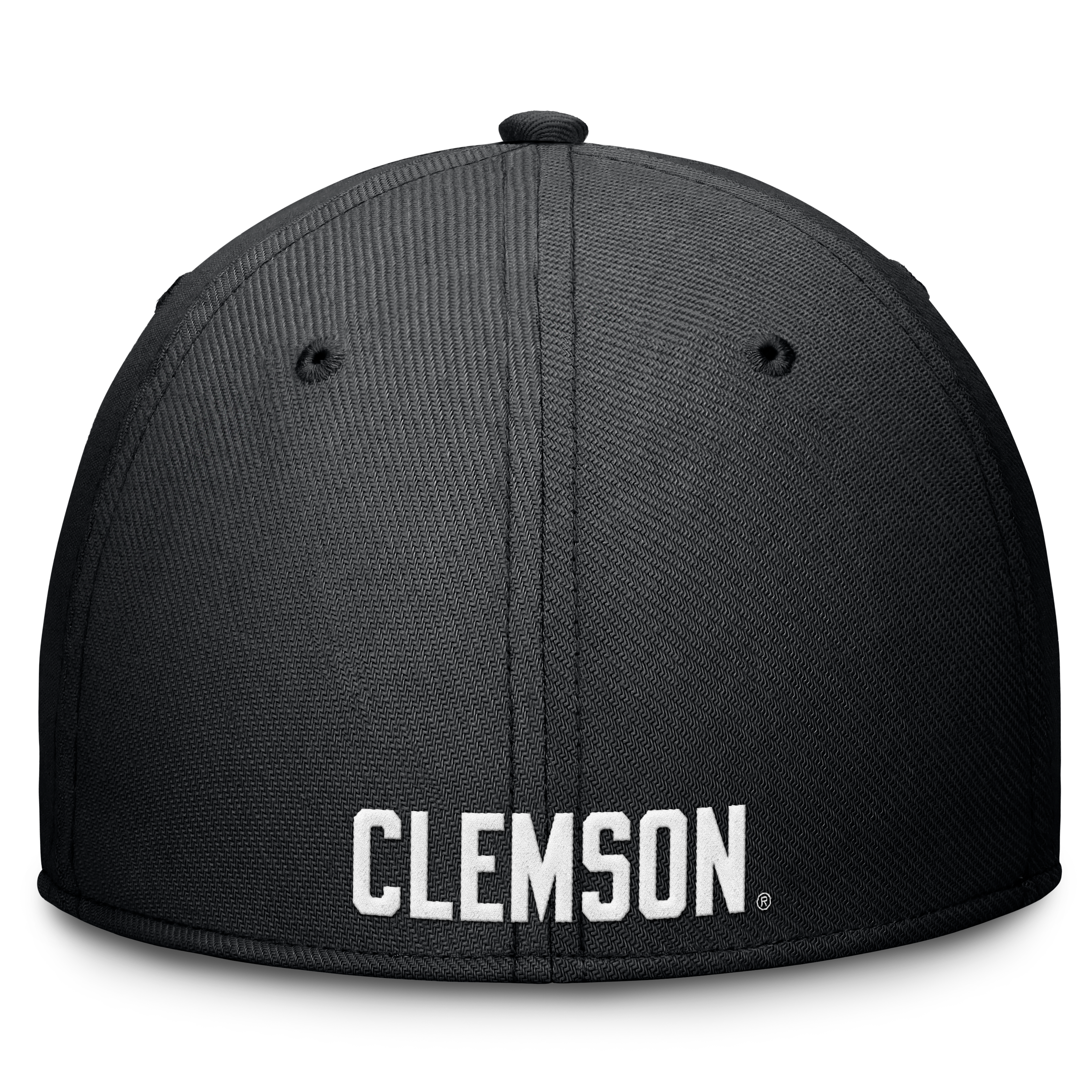 Men's Nike Orange Clemson Tigers Rise SwooshFlex Dri-FIT Hat