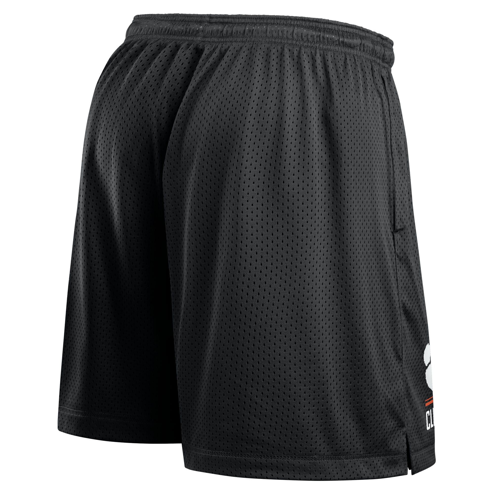 Short réversible Nike Dri-FIT noir et orange Clemson Tigers Courtside pour homme