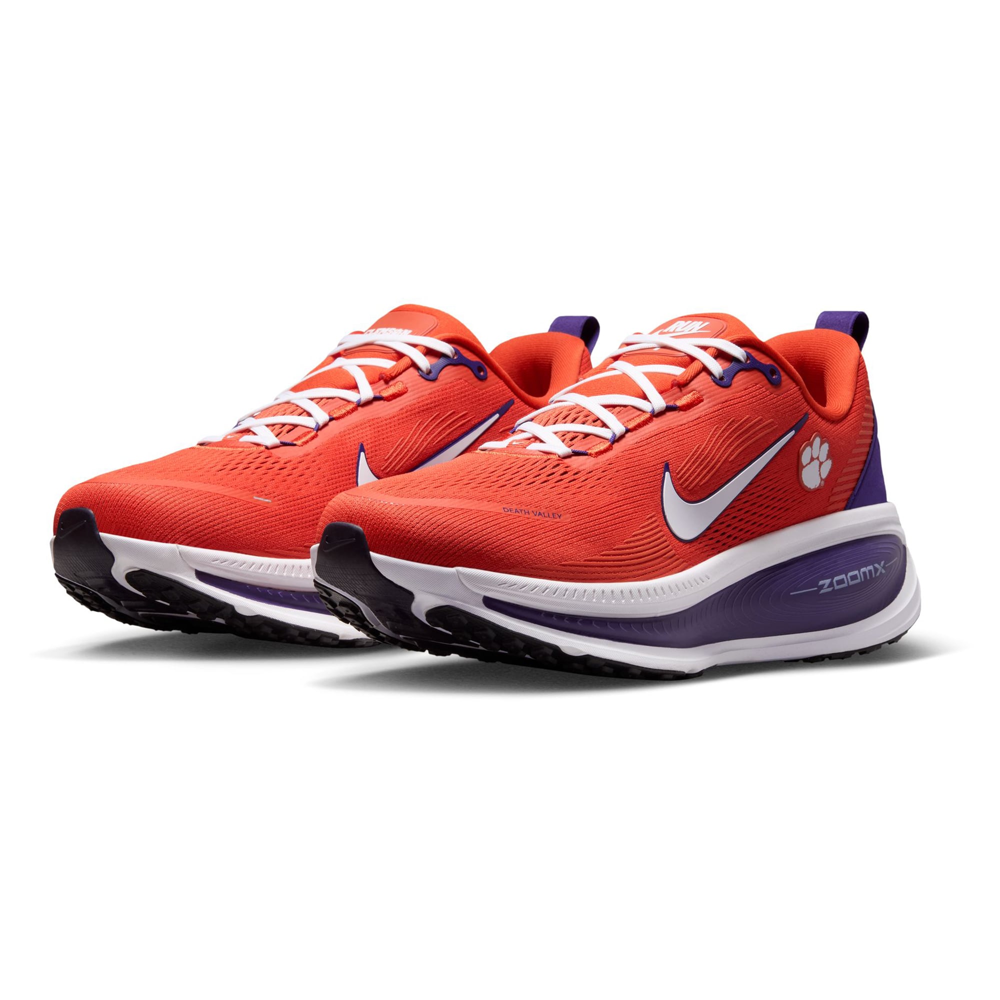 Men's Nike Clemson Tigers Vomero 18 Running Shoes