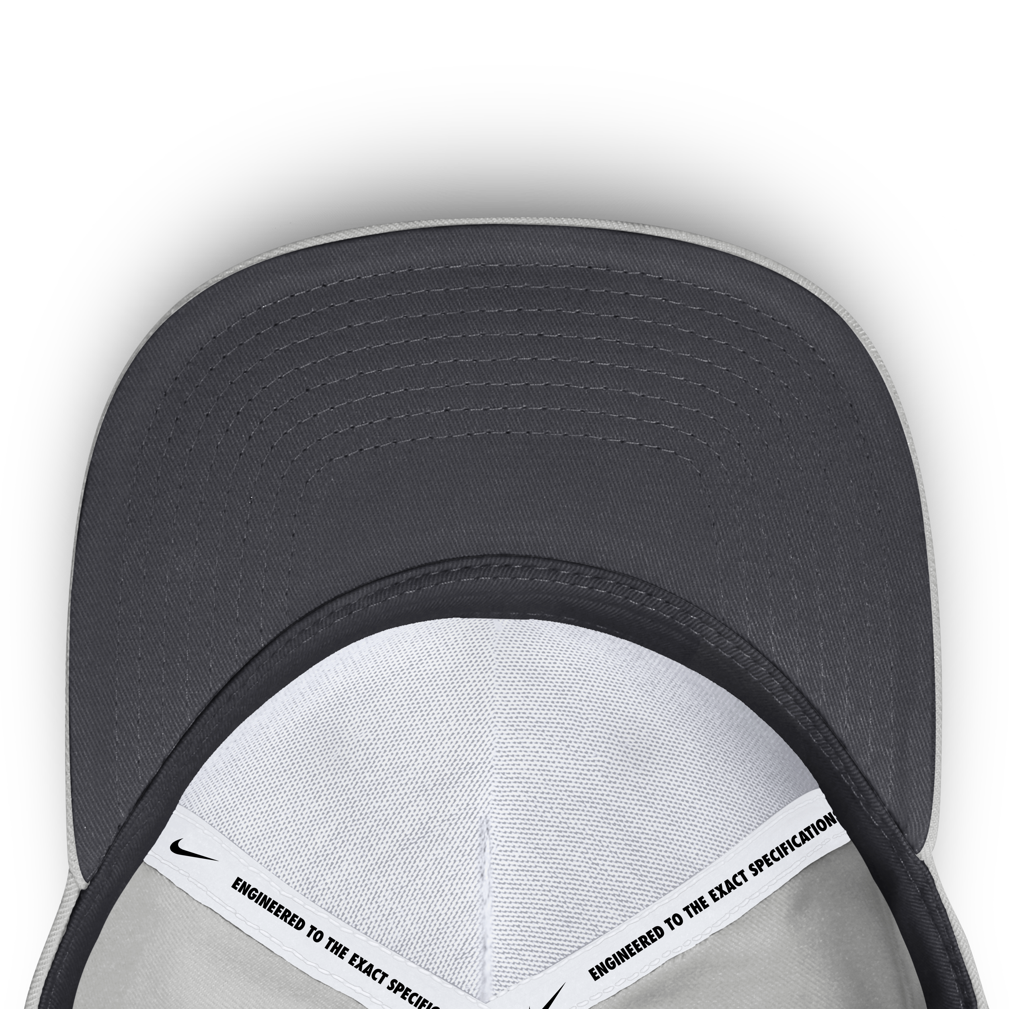 Men's Nike Gray Clemson Tigers 2026 Sideline Dri-FIT Rise Adjustable Hat