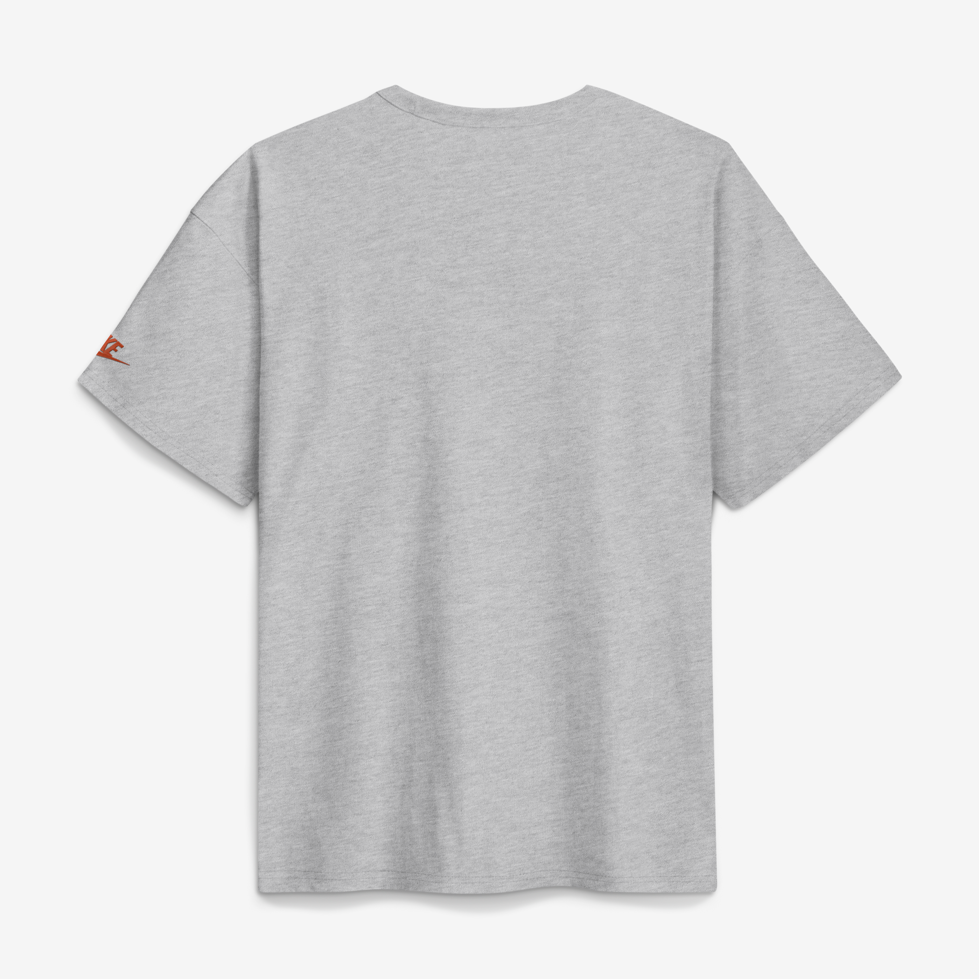 Men's Nike Heather Gray Clemson Tigers Legacy Logo Max90 T-Shirt