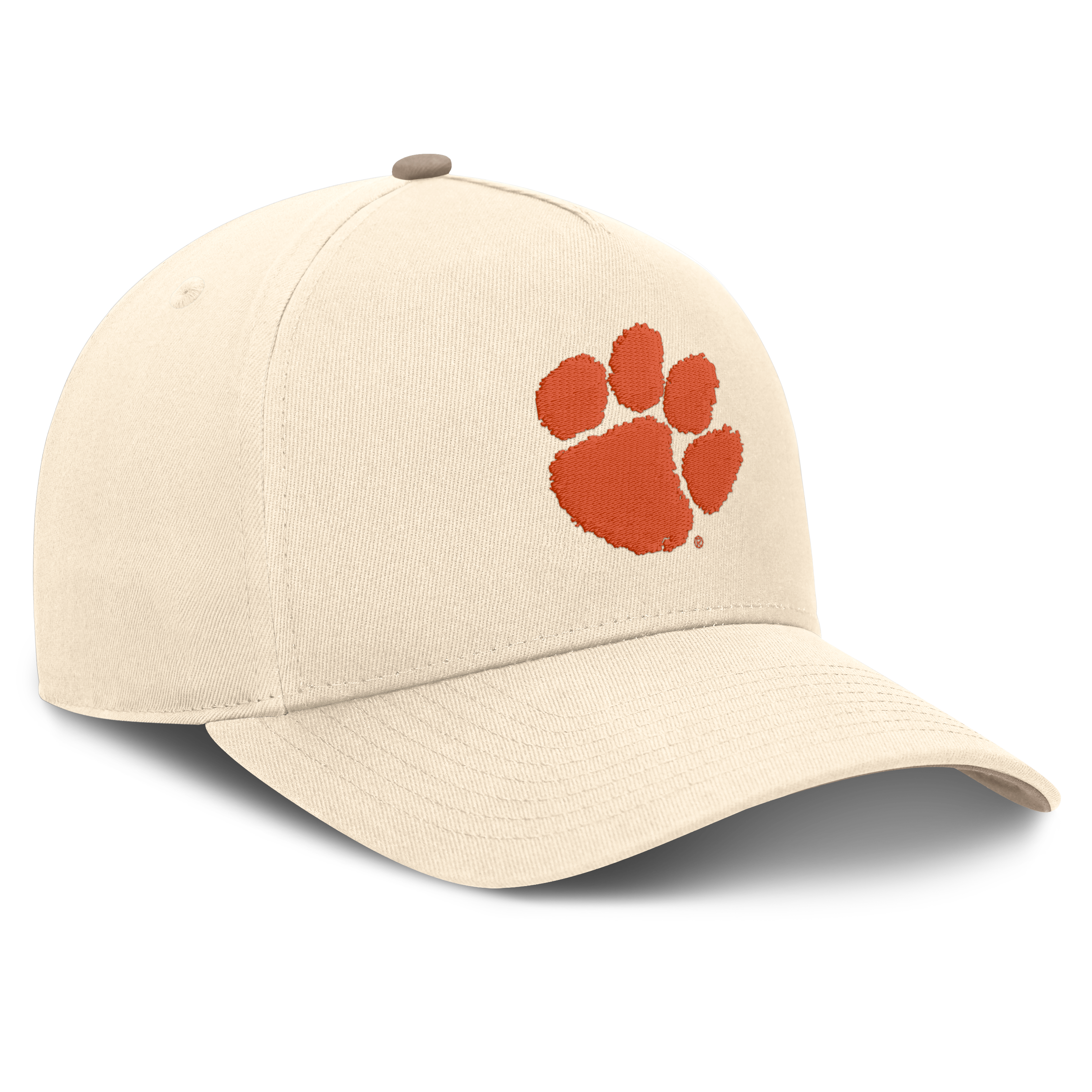 Casquette ajustable Nike Natural Clemson Tigers Rise pour homme