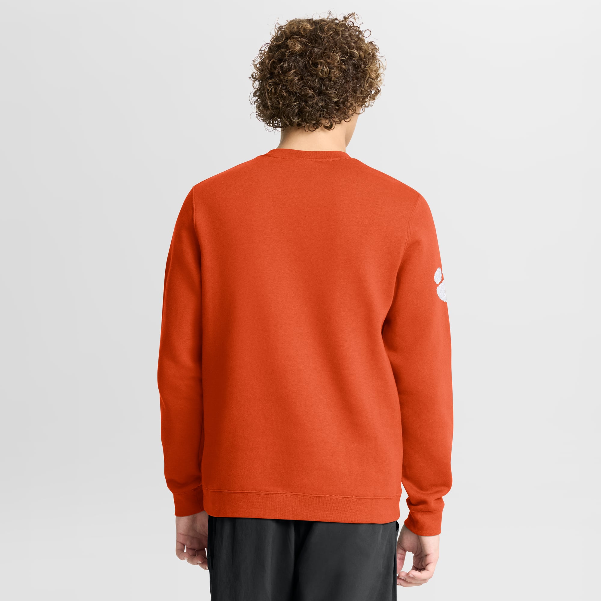 Men's Nike Orange Clemson Tigers 2026 Sideline Club Sweatshirt