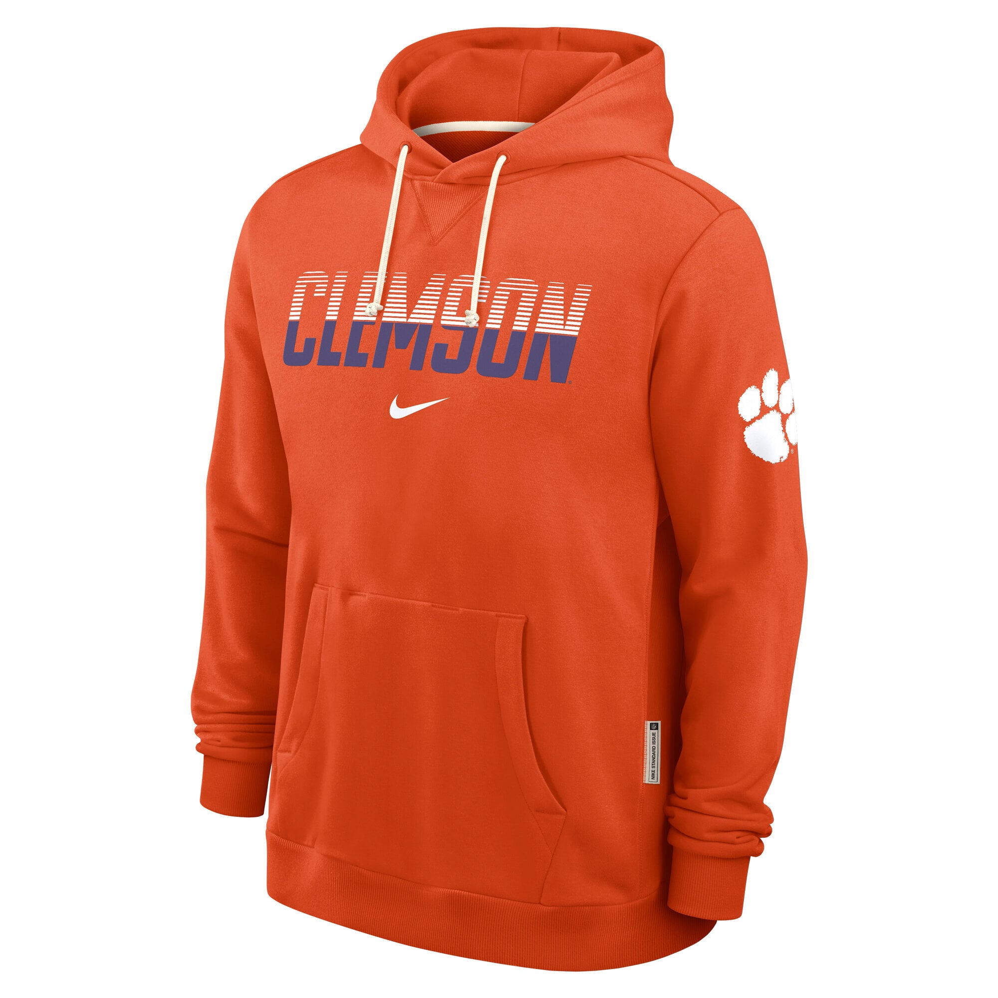 Men's Nike Clemson Tigers 2026 Sideline Standard Issue Dri-FIT Hoodie