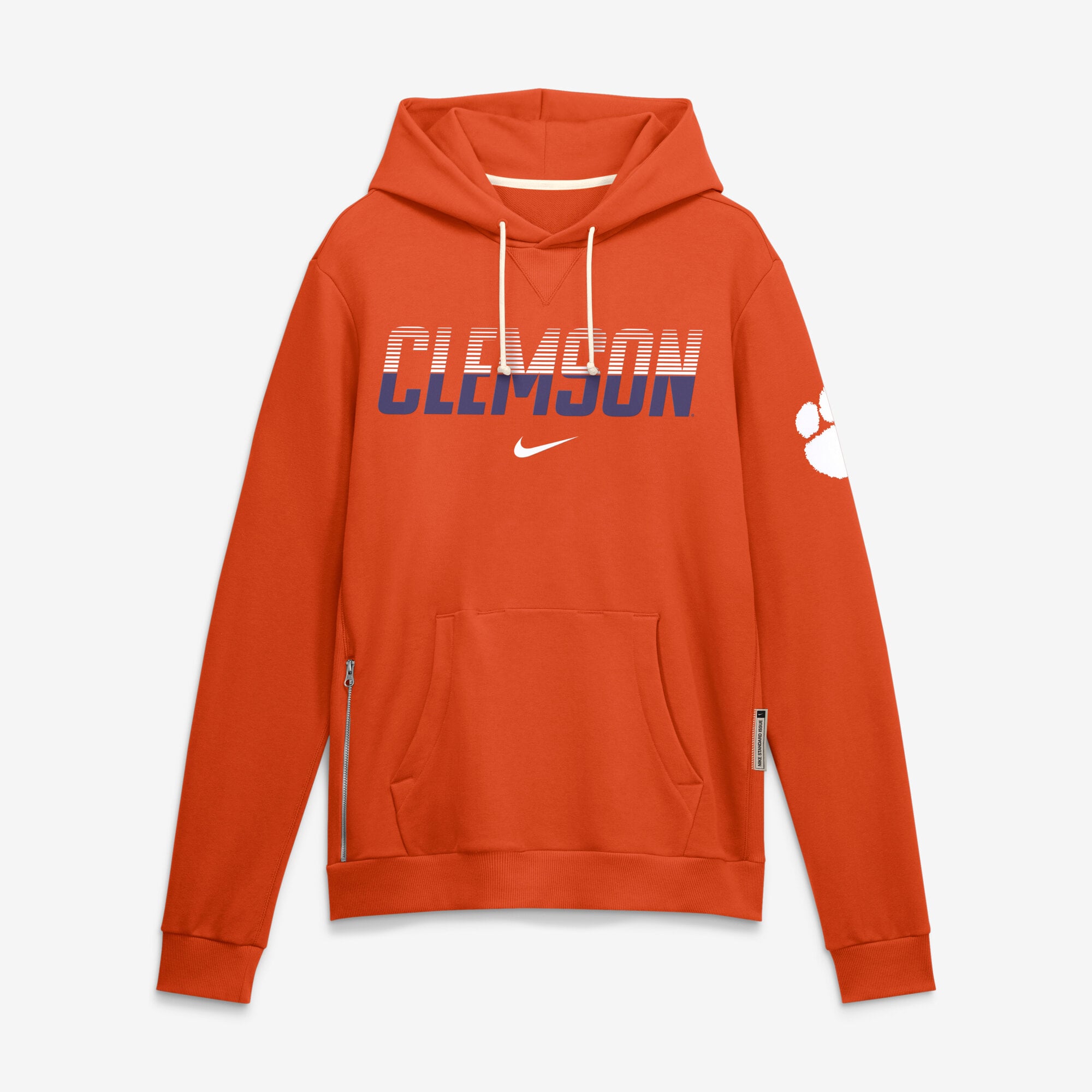 Men's Nike Clemson Tigers 2026 Sideline Standard Issue Dri-FIT Hoodie