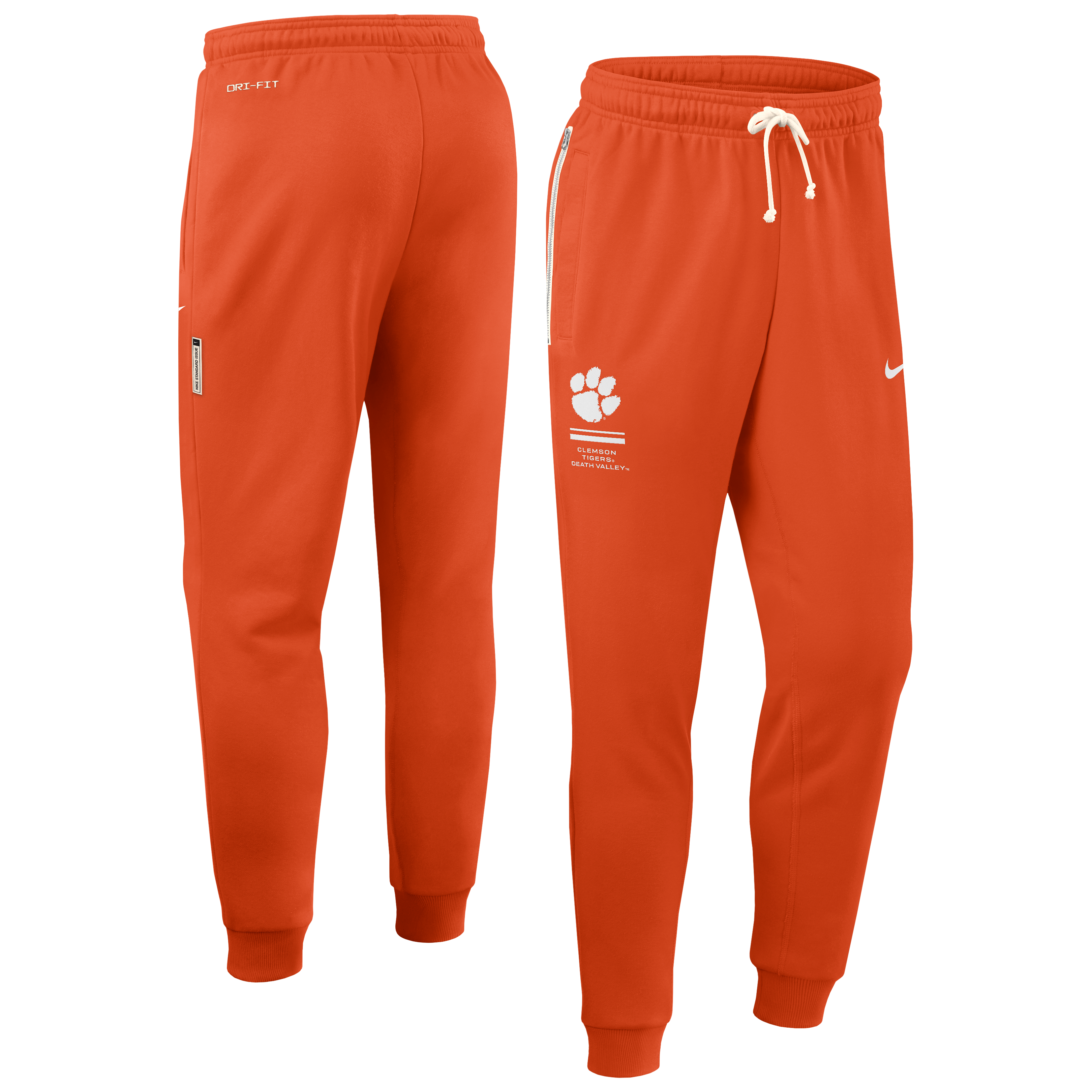 Men's Nike Orange Clemson Tigers 2026 Sideline Standard Issue Dri-FIT Taper Pants