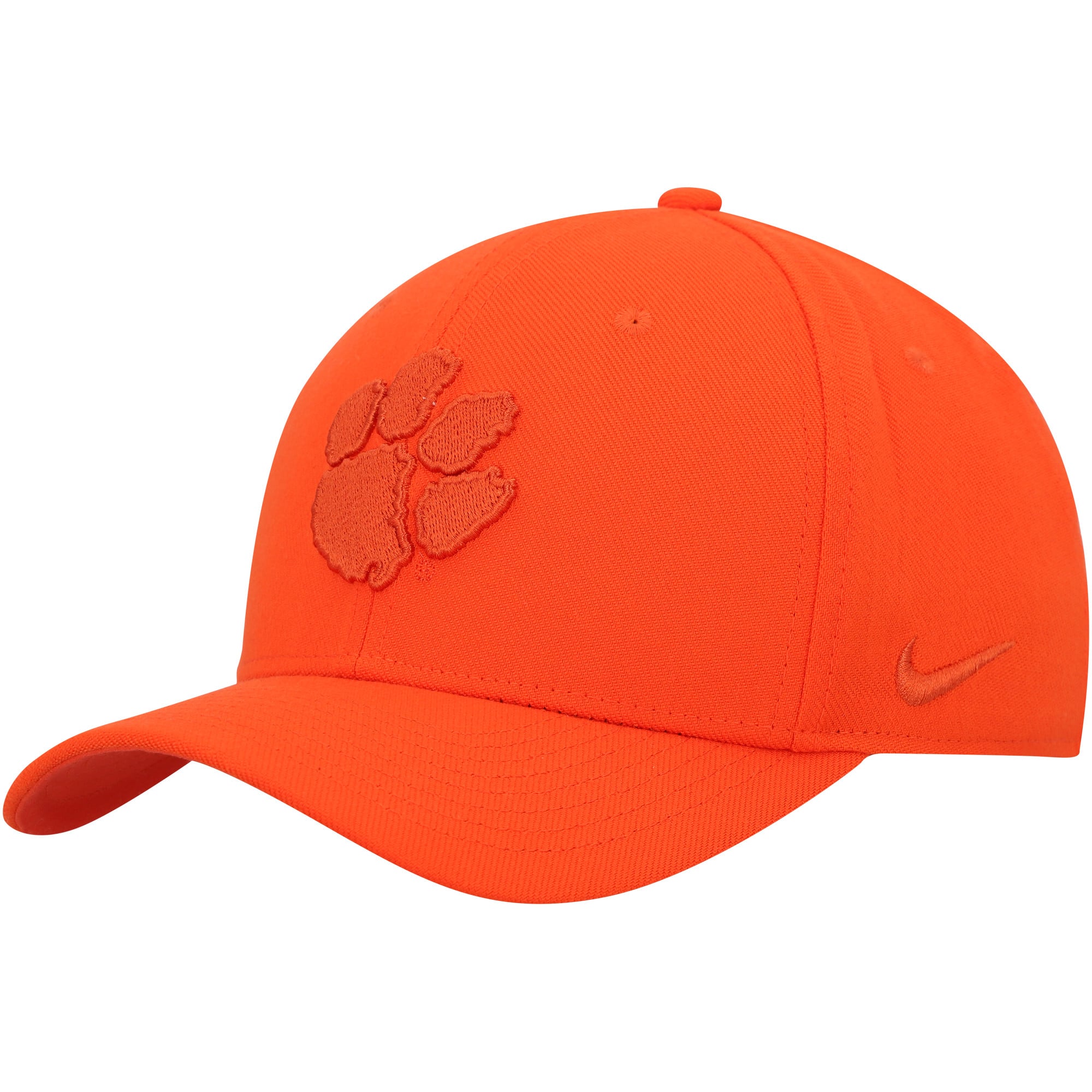 Casquette Snapback Vintage Clemson Tigers - Réglable, Orange Et Bleu, Football NCAA