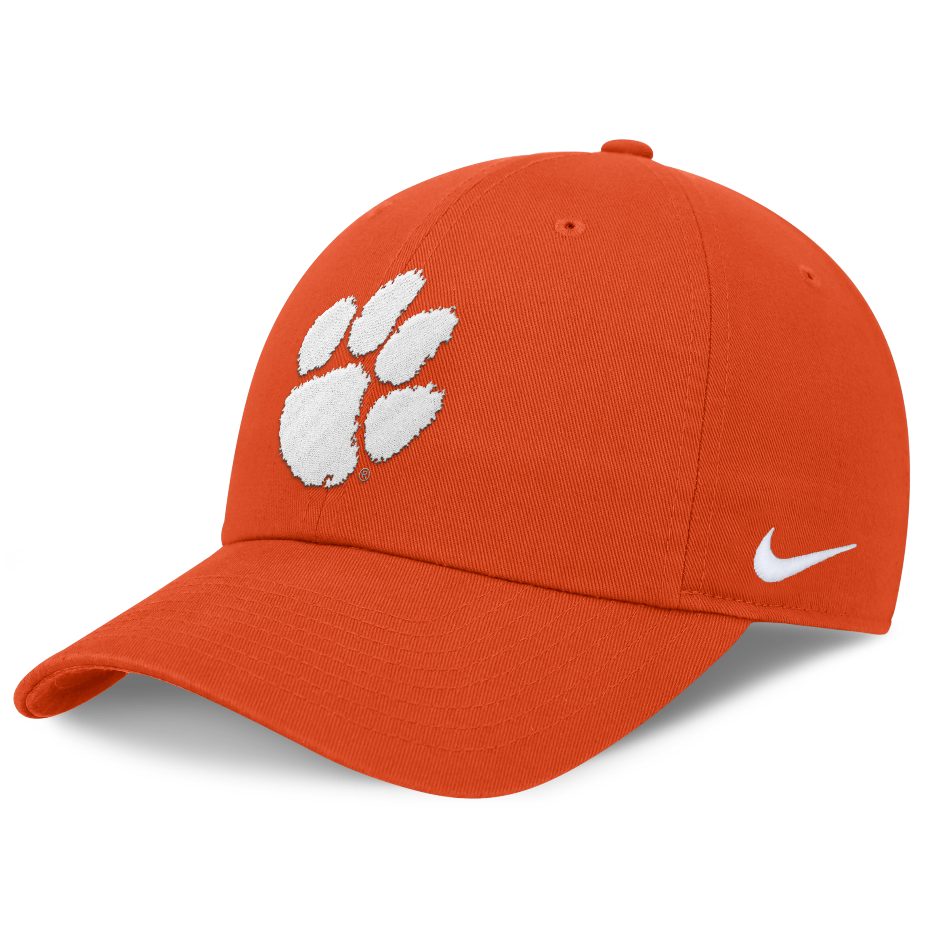 Casquette ajustable Nike orange Clemson Tigers Club Dri-FIT pour homme