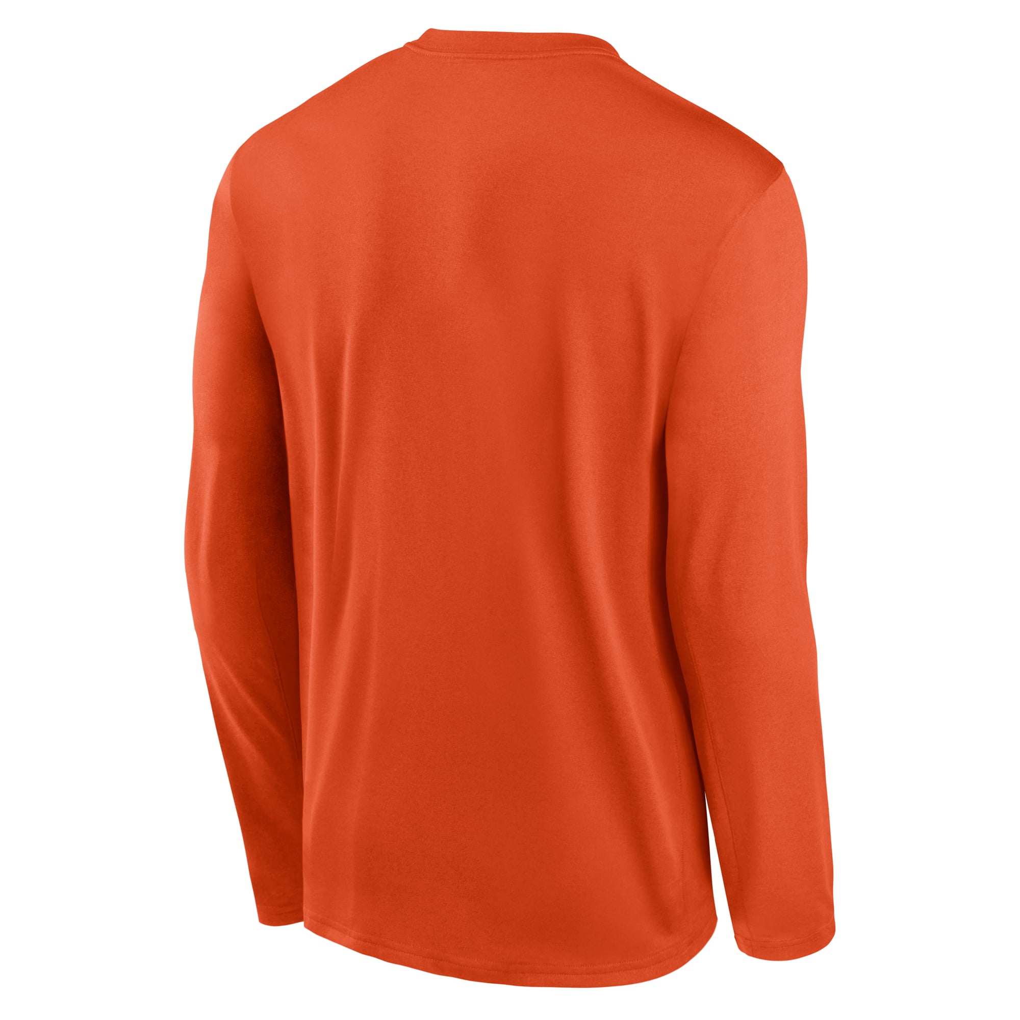 T-shirt à manches longues Nike orange Clemson Tigers Courtside Legend Dri-FIT pour homme