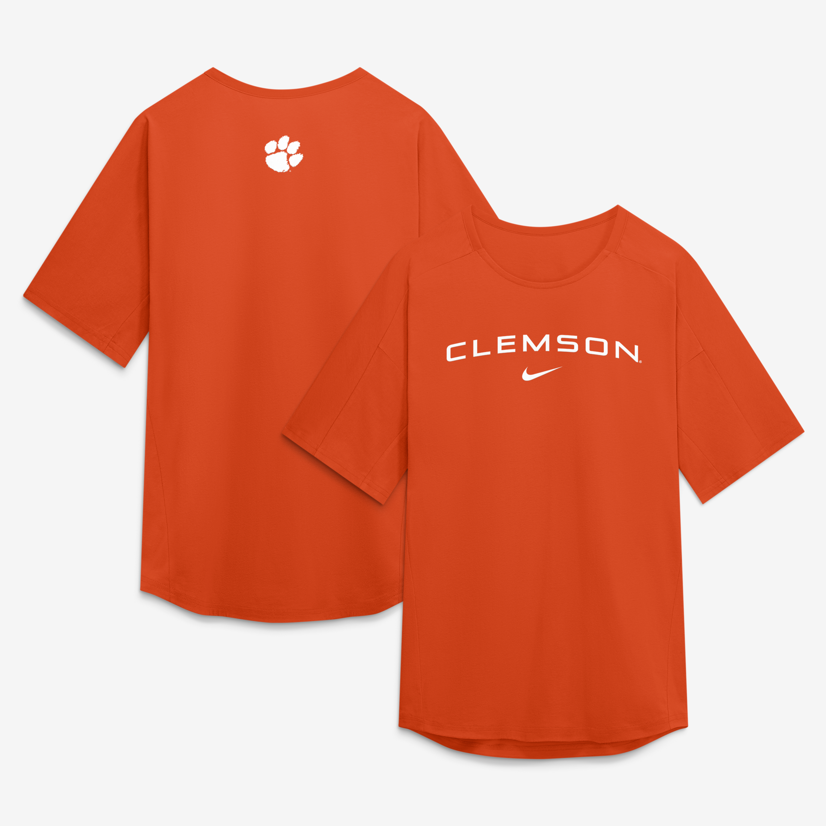 Men's Nike Orange Clemson Tigers Golf Club Shirt