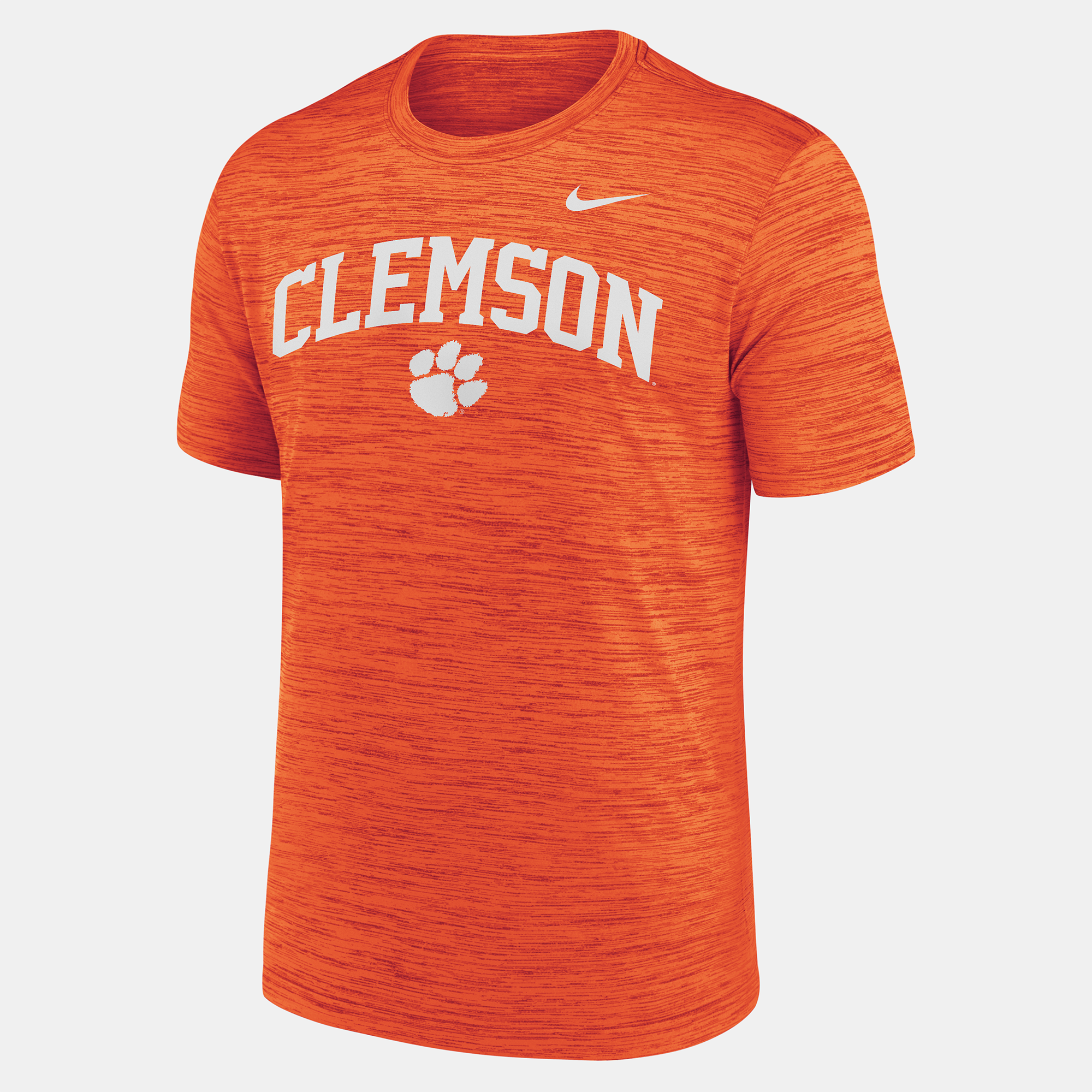 Men's Nike  Orange Clemson Tigers Primetime Arch Logo Velocity Dri-FIT T-Shirt