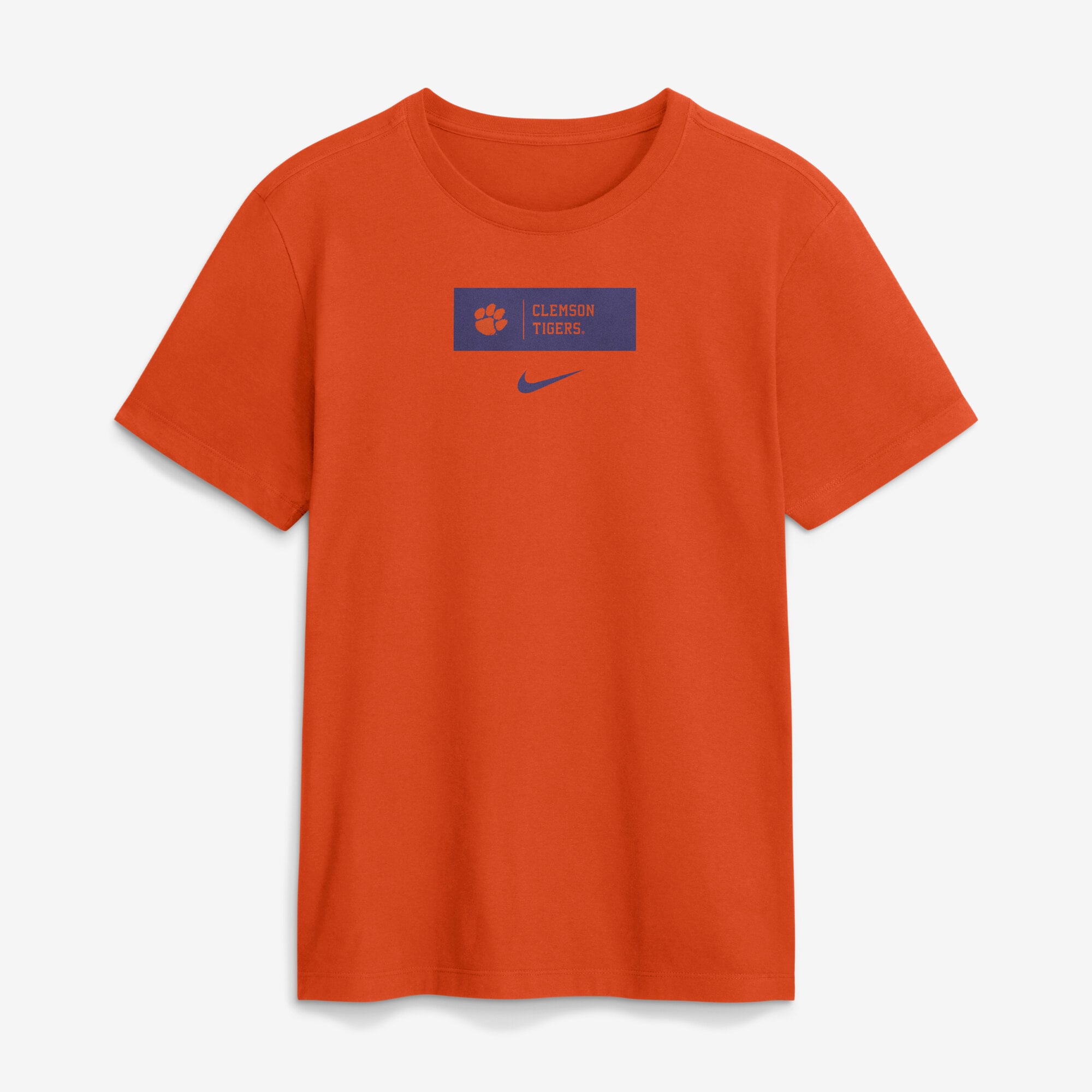T-shirt Nike orange Clemson Tigers Primetime Crew pour homme