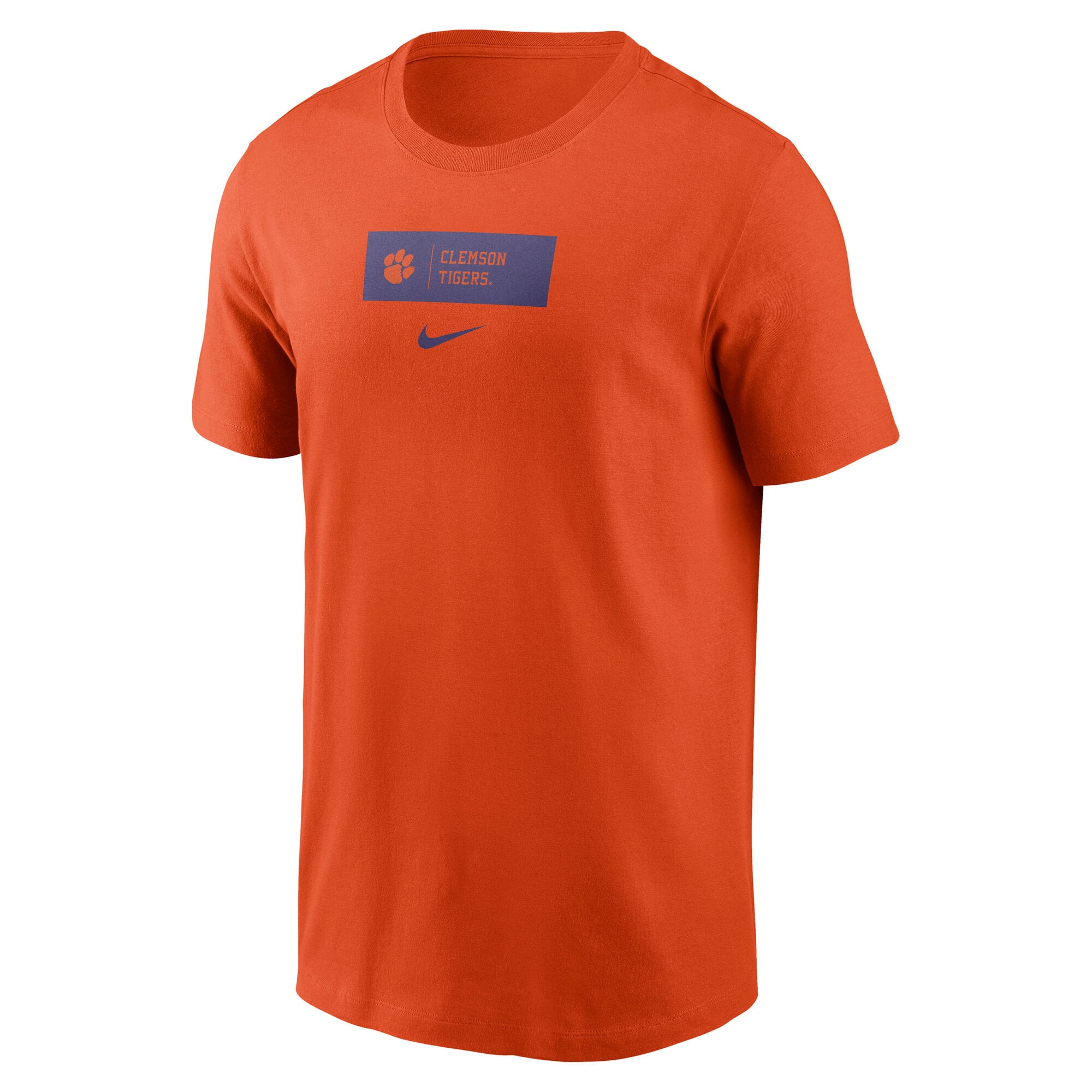 T-shirt Nike orange Clemson Tigers Primetime Crew pour homme