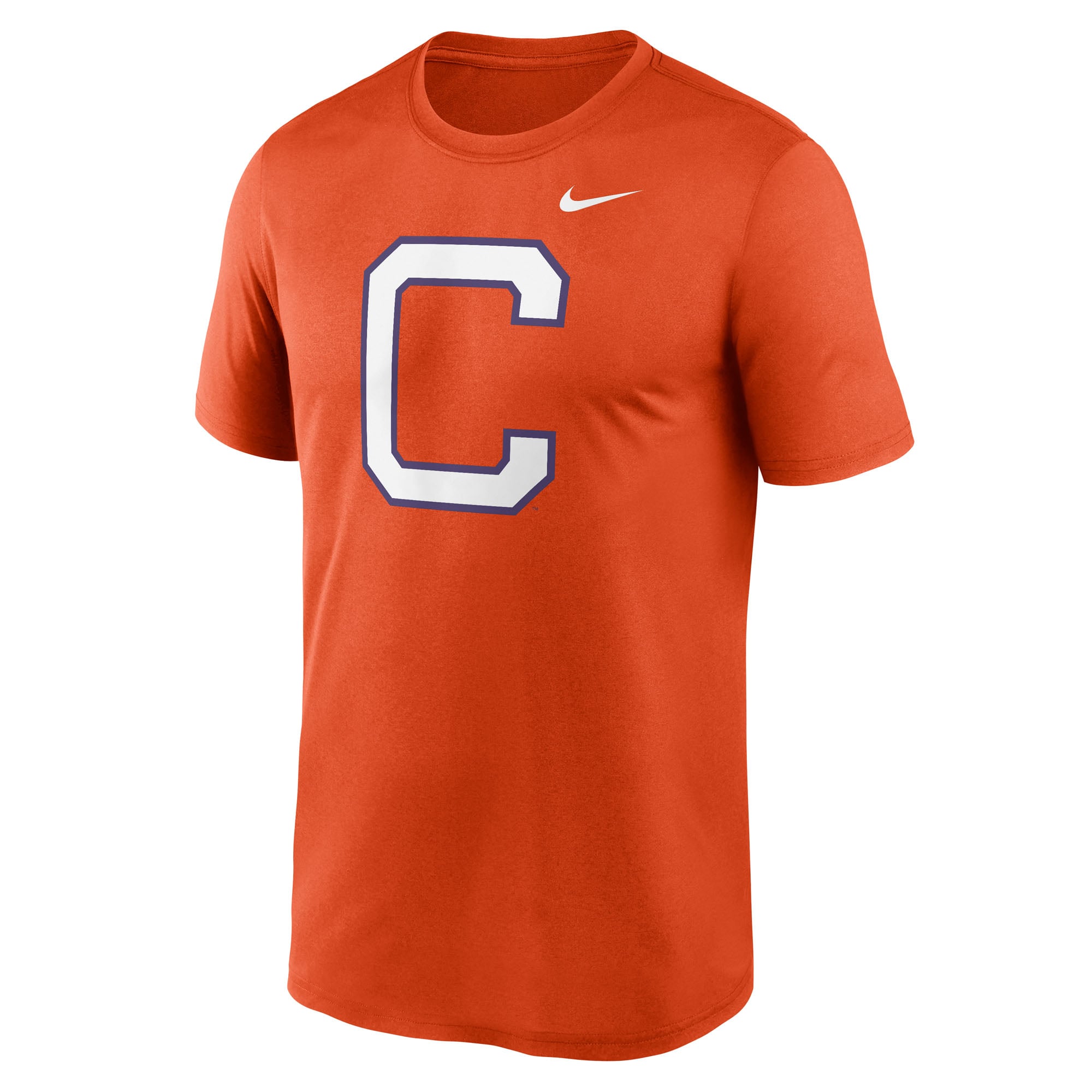 T-shirt à logo alternatif Nike violet Clemson Tigers Primetime Legend pour homme