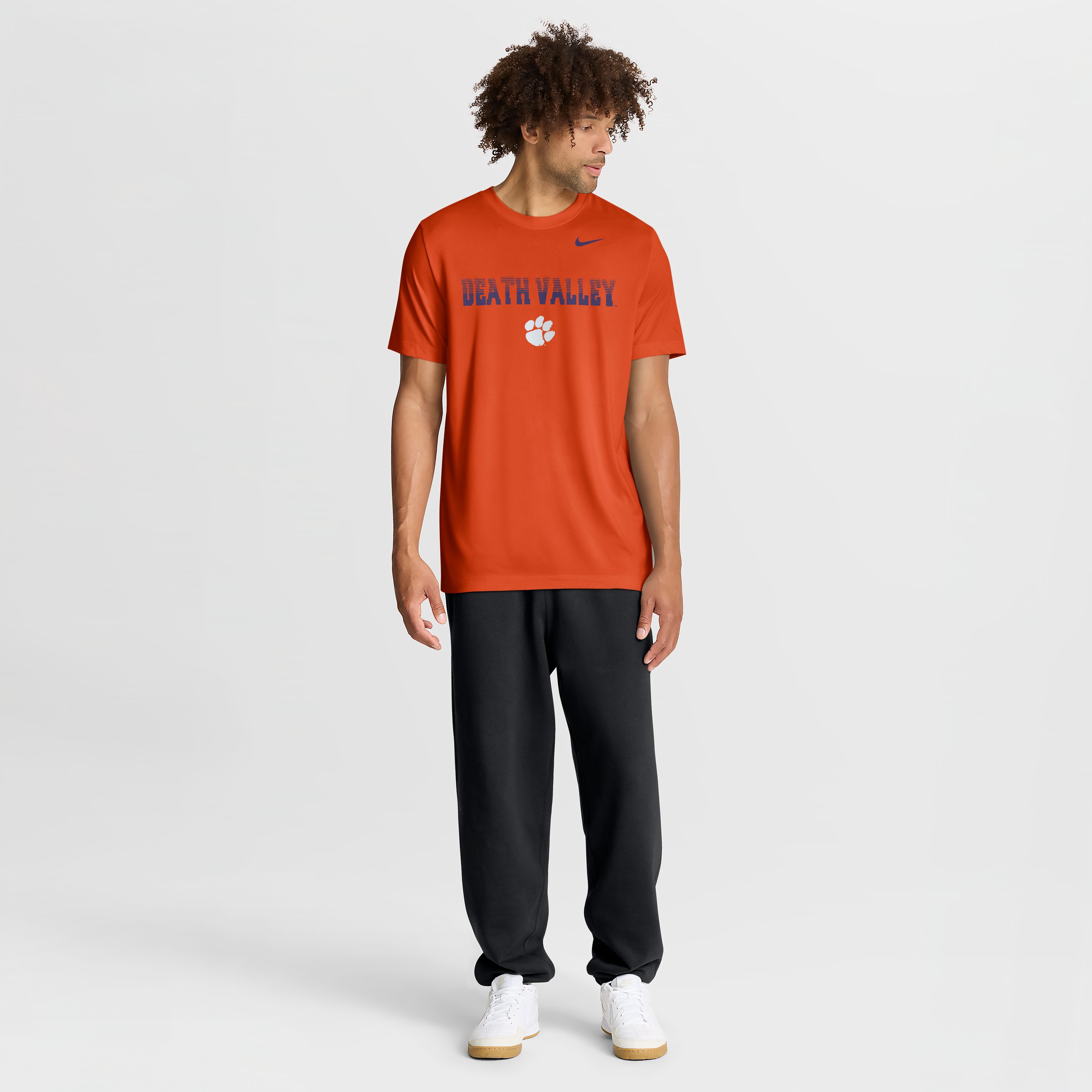 Men's Nike Orange Clemson Tigers Primetime Legend Kinetic Mantra Dri-FIT T-Shirt
