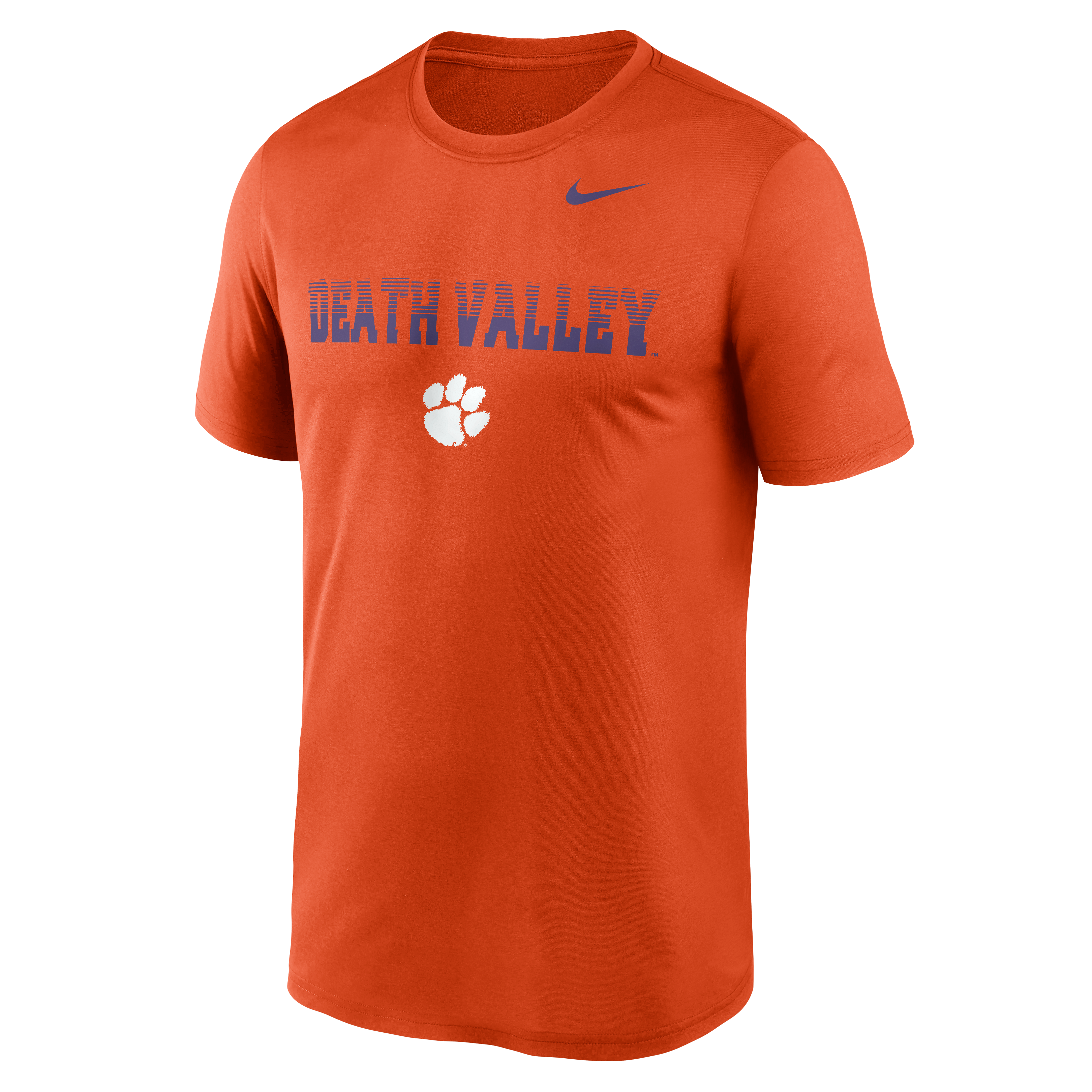 Men's Nike Orange Clemson Tigers Primetime Legend Kinetic Mantra Dri-FIT T-Shirt