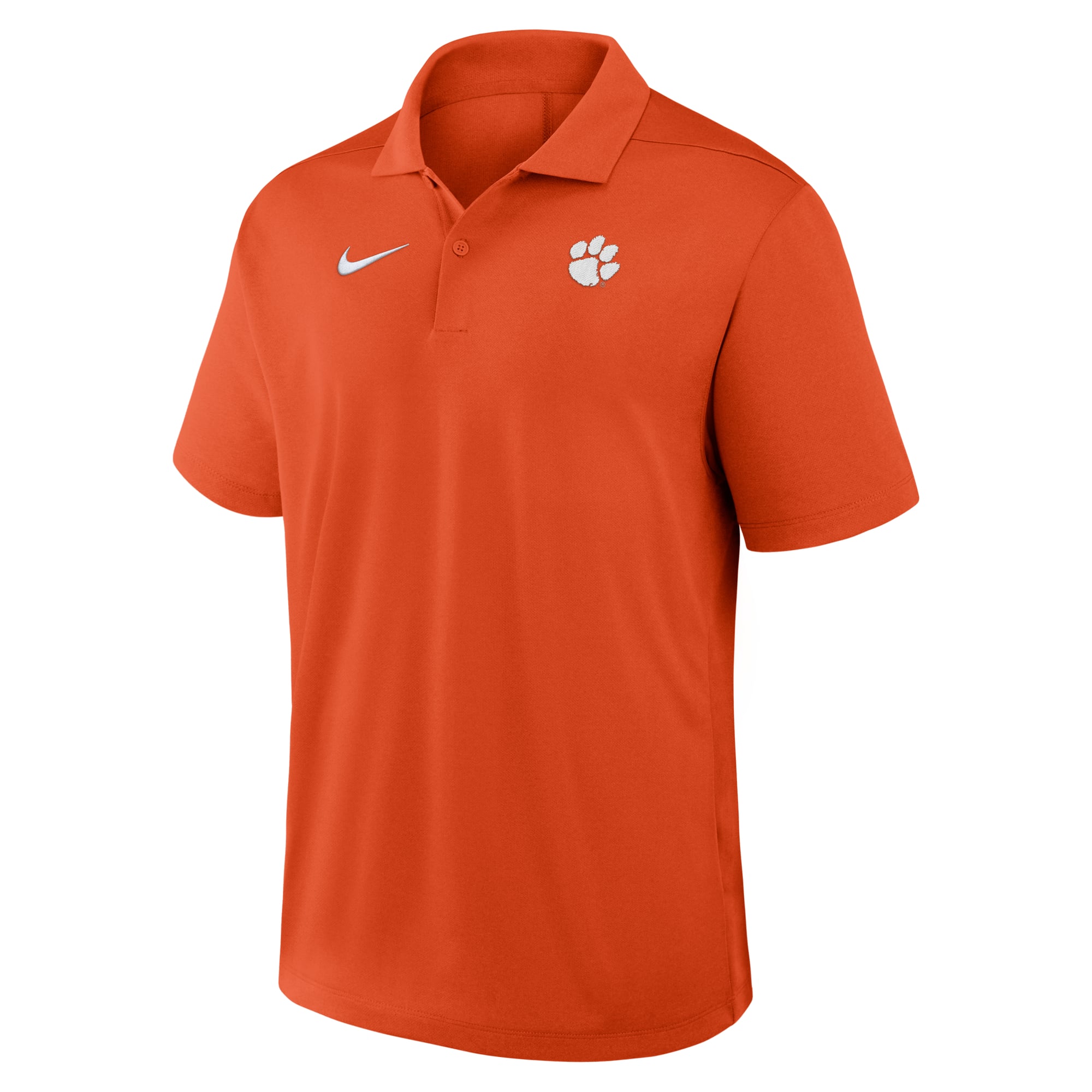 Men's Nike Orange Clemson Tigers Primetime Victory Plus Dri-FIT Polo