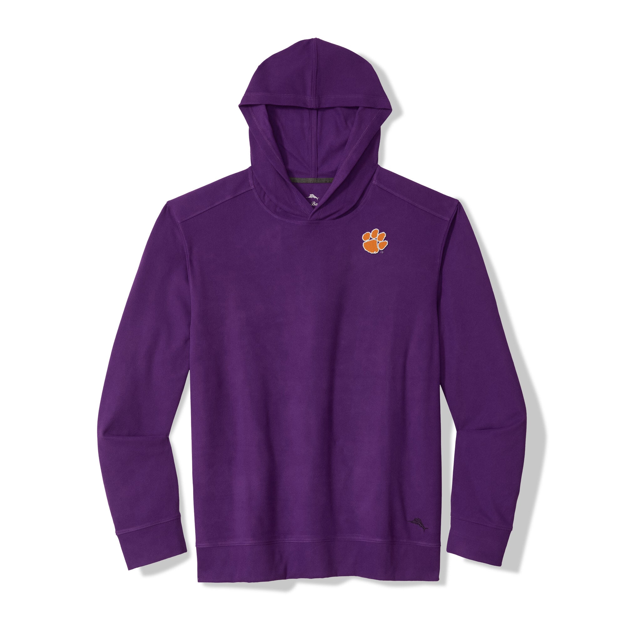 Men's Tommy Bahama Purple Clemson Tigers Bye Week Hoodie