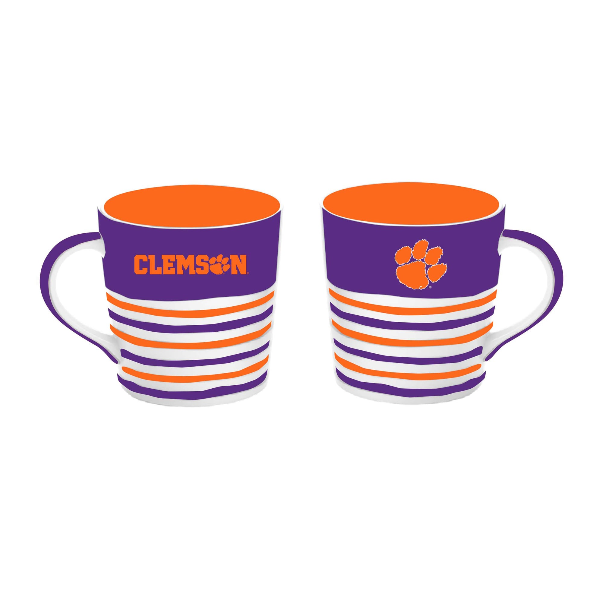 Mug Americano en céramique 44 cl (15 oz) The Memory Company Clemson Tigers