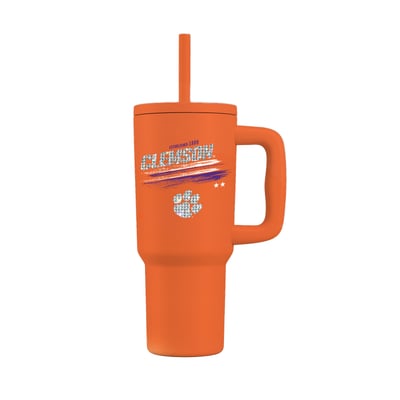 Gobelet bling-bling Clemson Tigers de The Memory Company (710 ml)