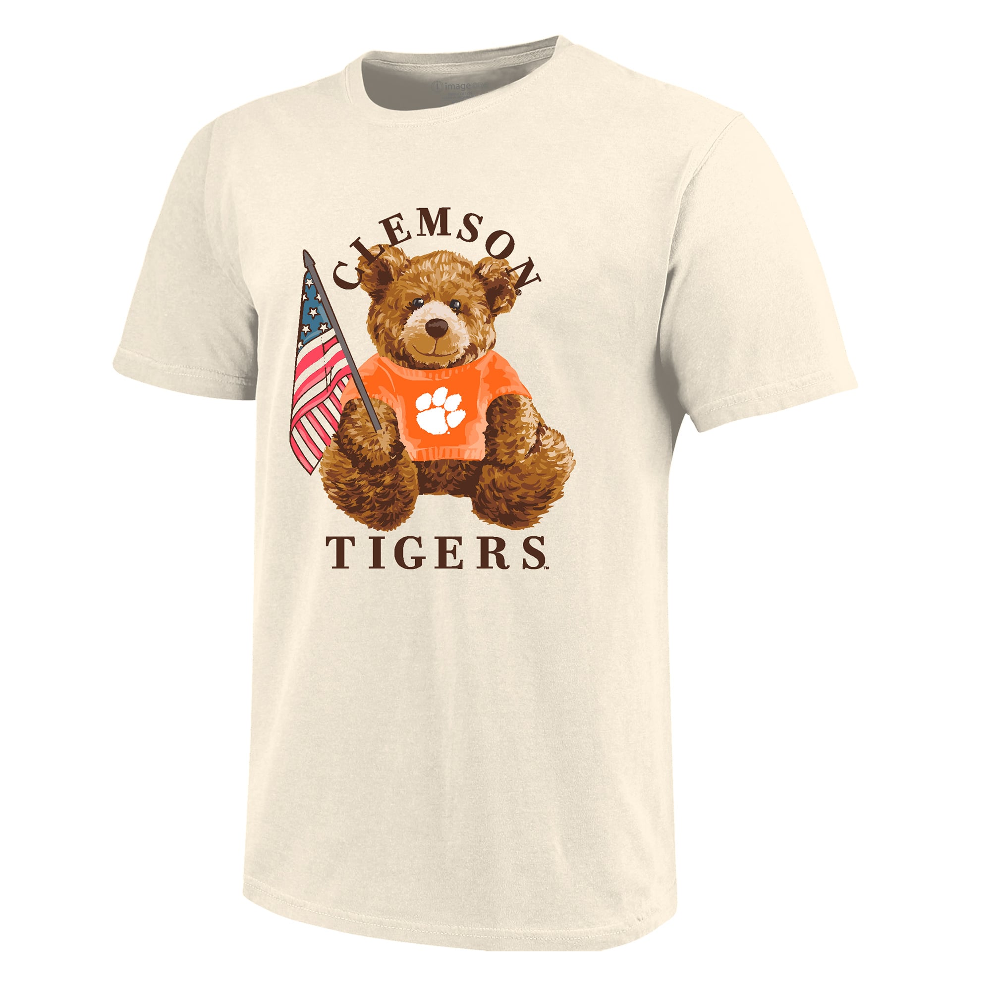 T-shirt crème pour tout-petit Clemson Tigers All-American Teddi