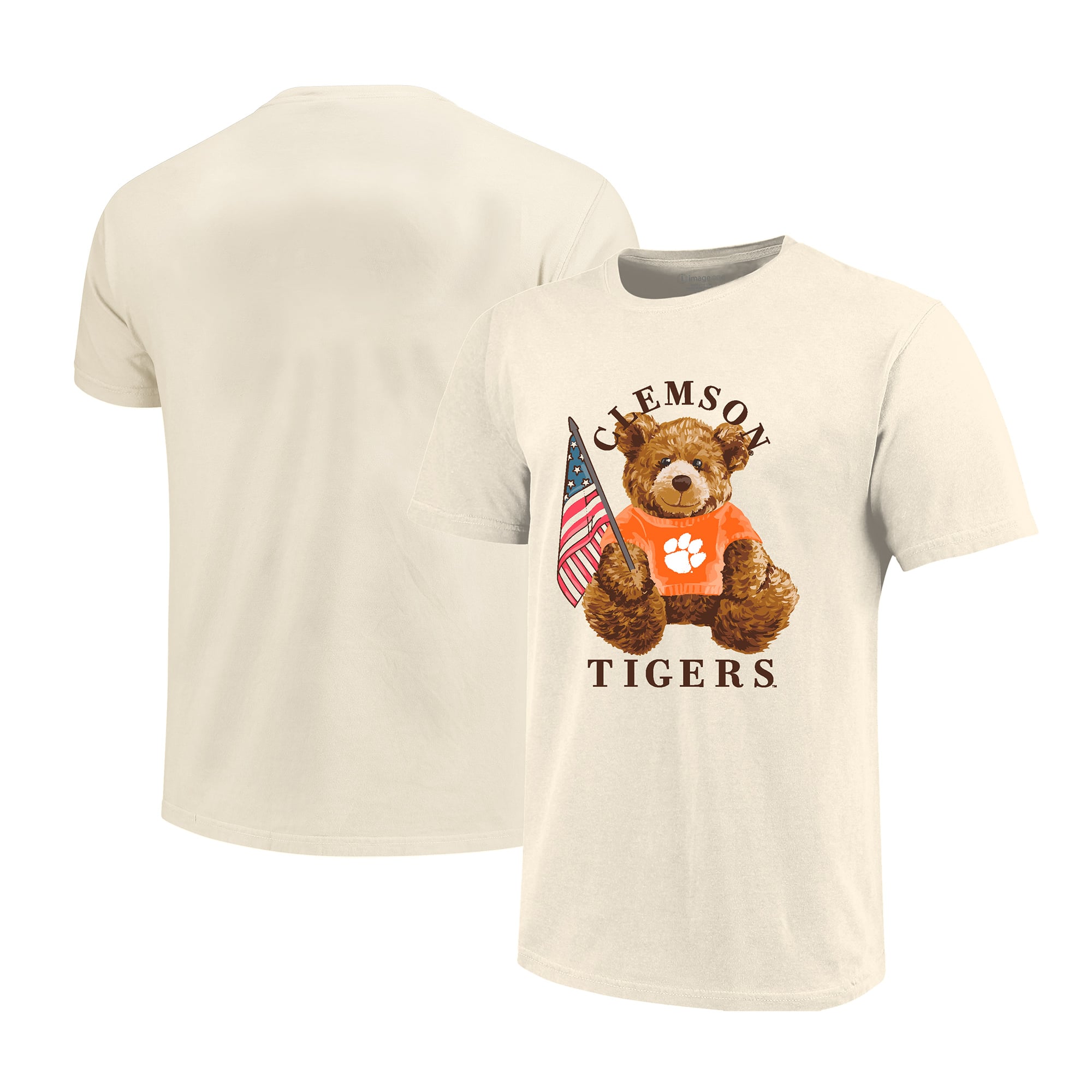 T-shirt crème pour tout-petit Clemson Tigers All-American Teddi