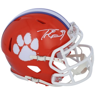 Travis Etienne Clemson Tigers Fanatics Authentic Autographed Riddell Speed Mini Helmet