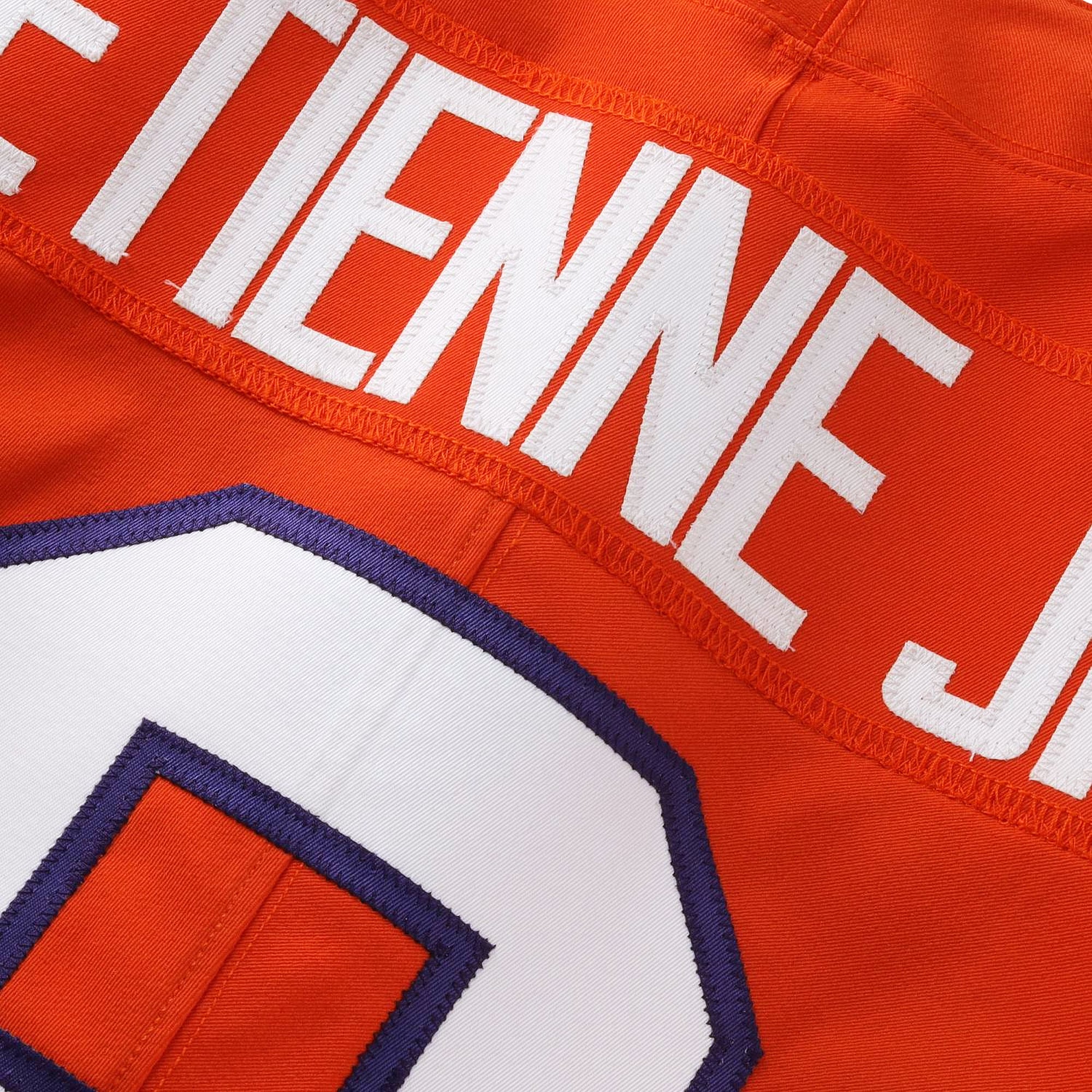 Maillot orange n° 9, autographié par Travis Etienne Jr, des Clemson Tigers, saison 2019 de football universitaire NCAA - Taille 40