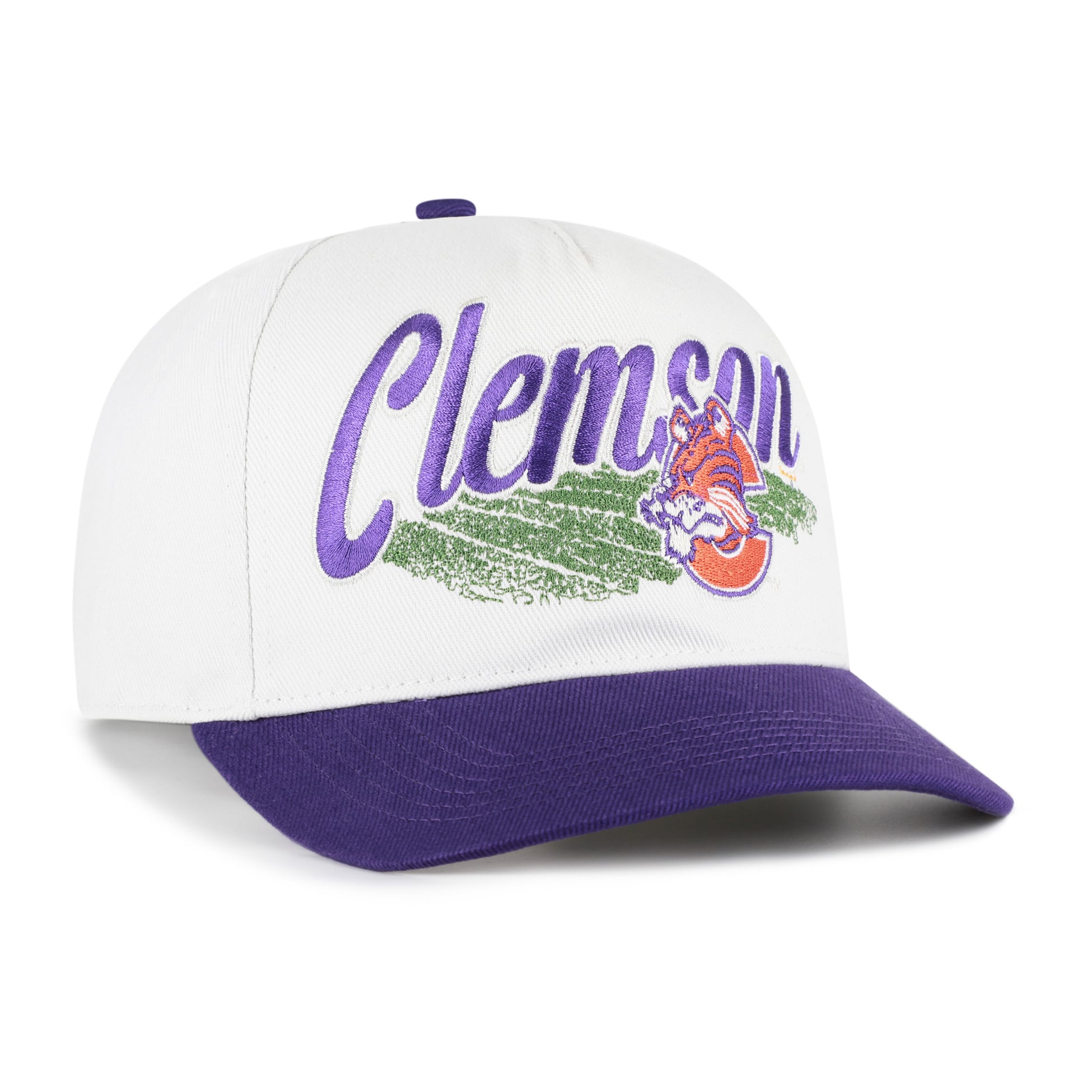 Unisex '47 Natural Clemson Tigers Saturday Capsule Enfield Hitch Adjustable Hat
