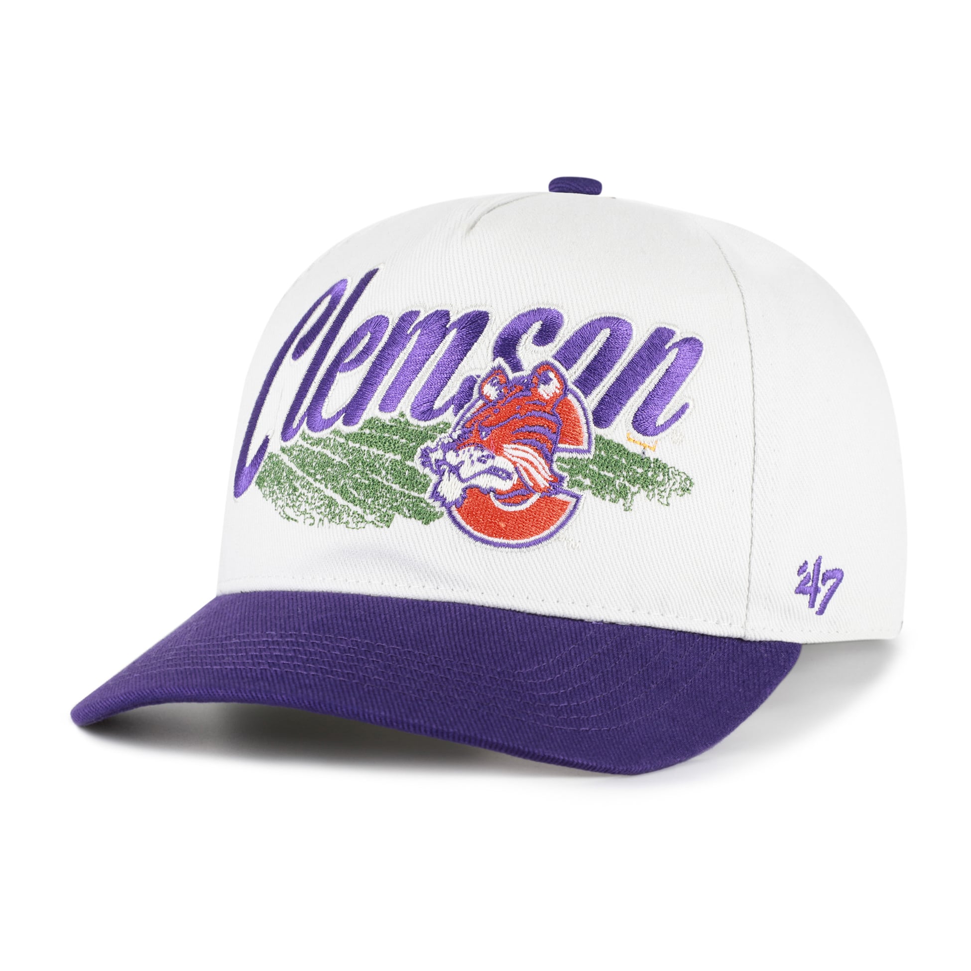 Unisex '47 Natural Clemson Tigers Saturday Capsule Enfield Hitch Adjustable Hat