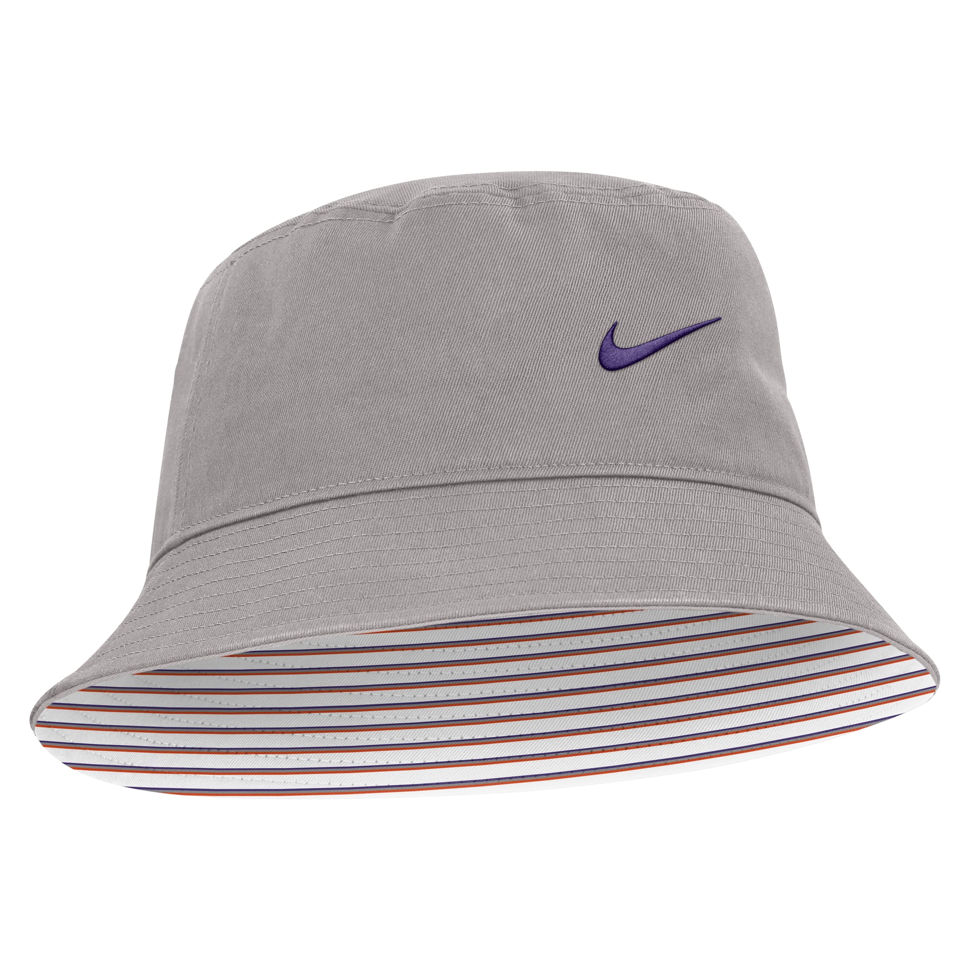 Unisex Nike Gray Clemson Tigers Primetime Apex Bucket Hat