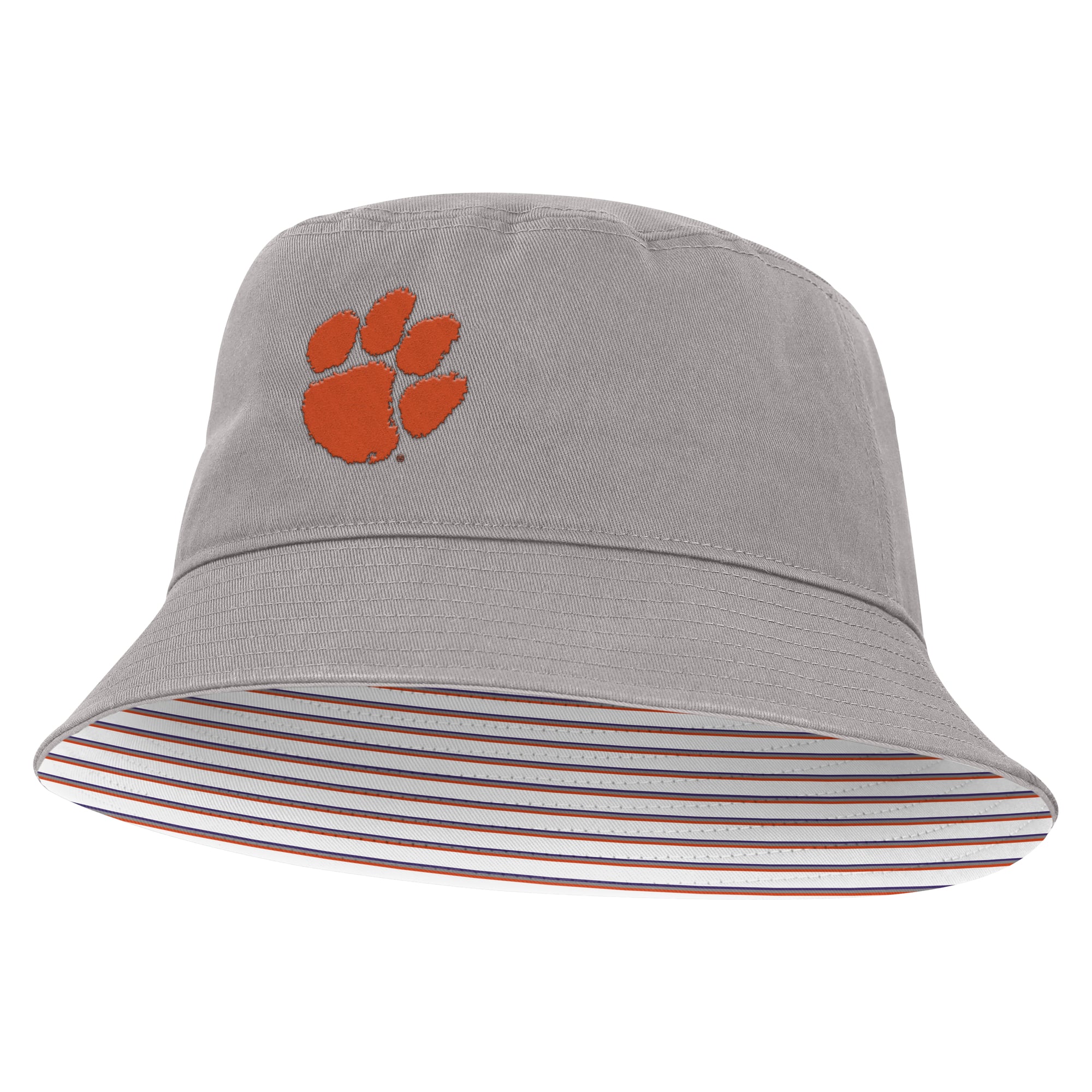 Unisex Nike Gray Clemson Tigers Primetime Apex Bucket Hat