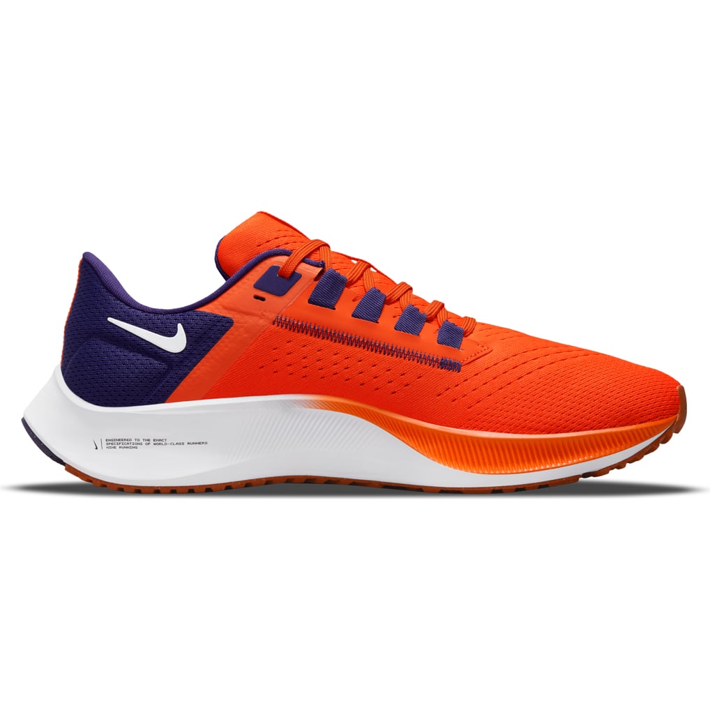 Unisex Nike Orange Clemson Tigers Zoom Pegasus 38 Running Shoe display picture 3