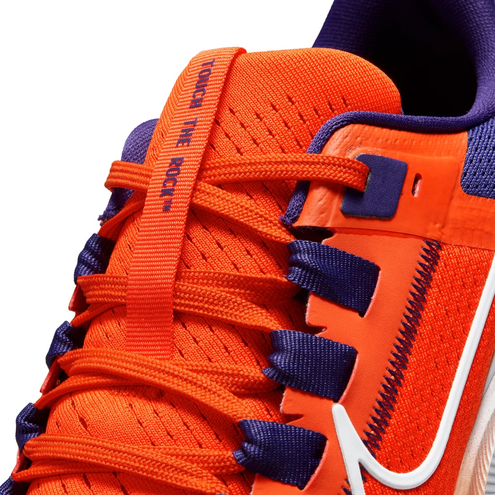Unisex Nike Orange Clemson Tigers Zoom Pegasus 38 Running Shoe display picture 1