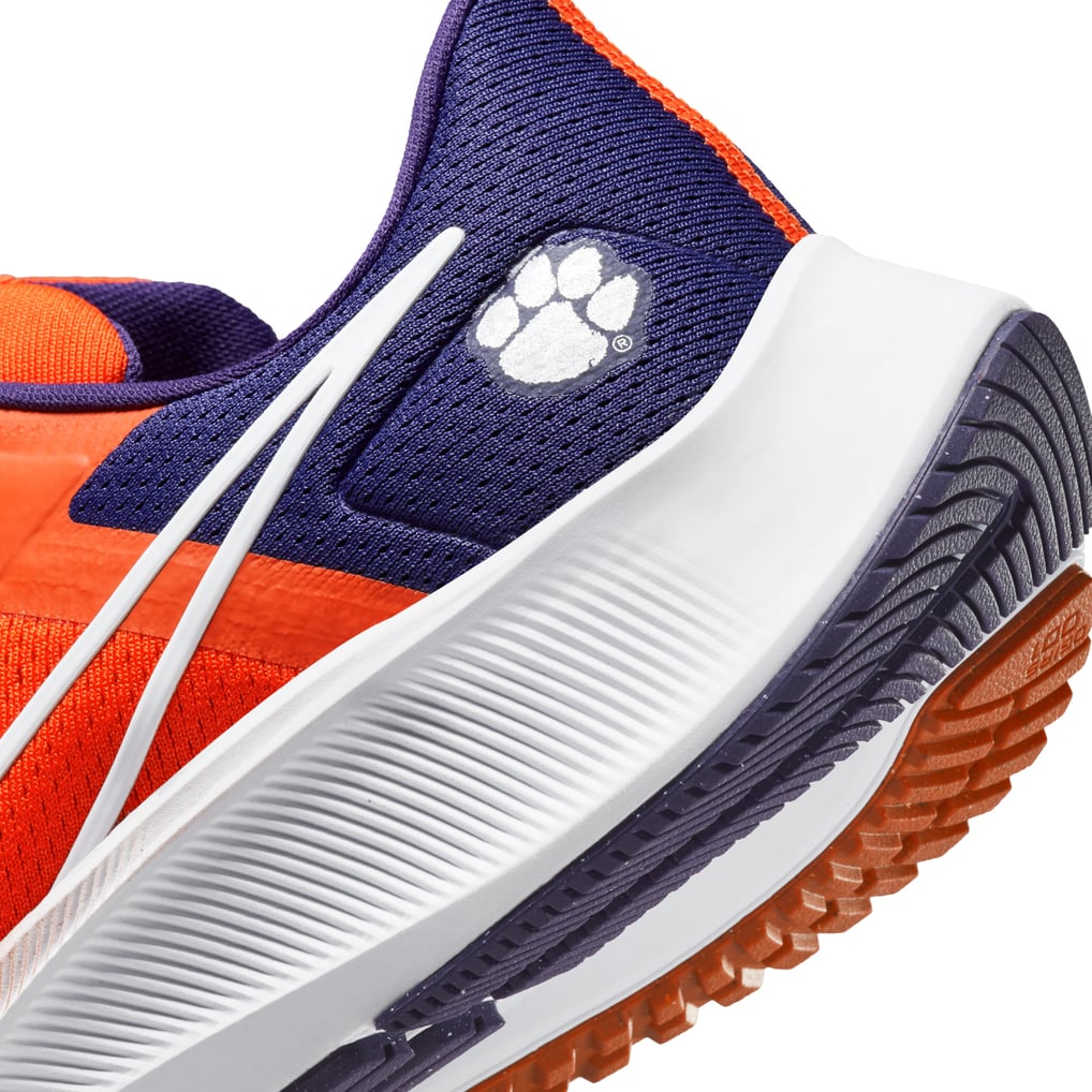 Unisex Nike Orange Clemson Tigers Zoom Pegasus 38 Running Shoe display picture 3